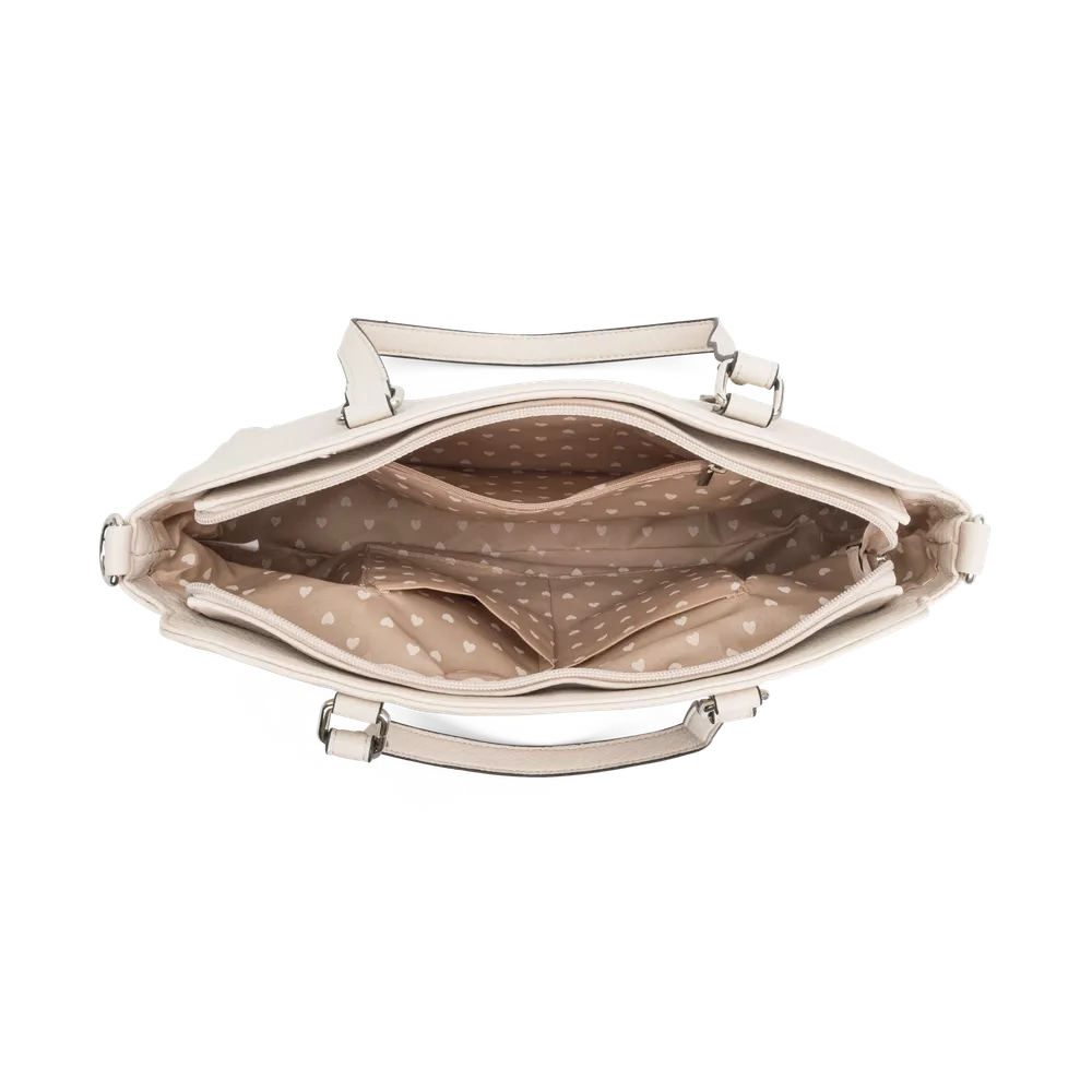 Nora Skulderveske – Beige, Justerbar langreim