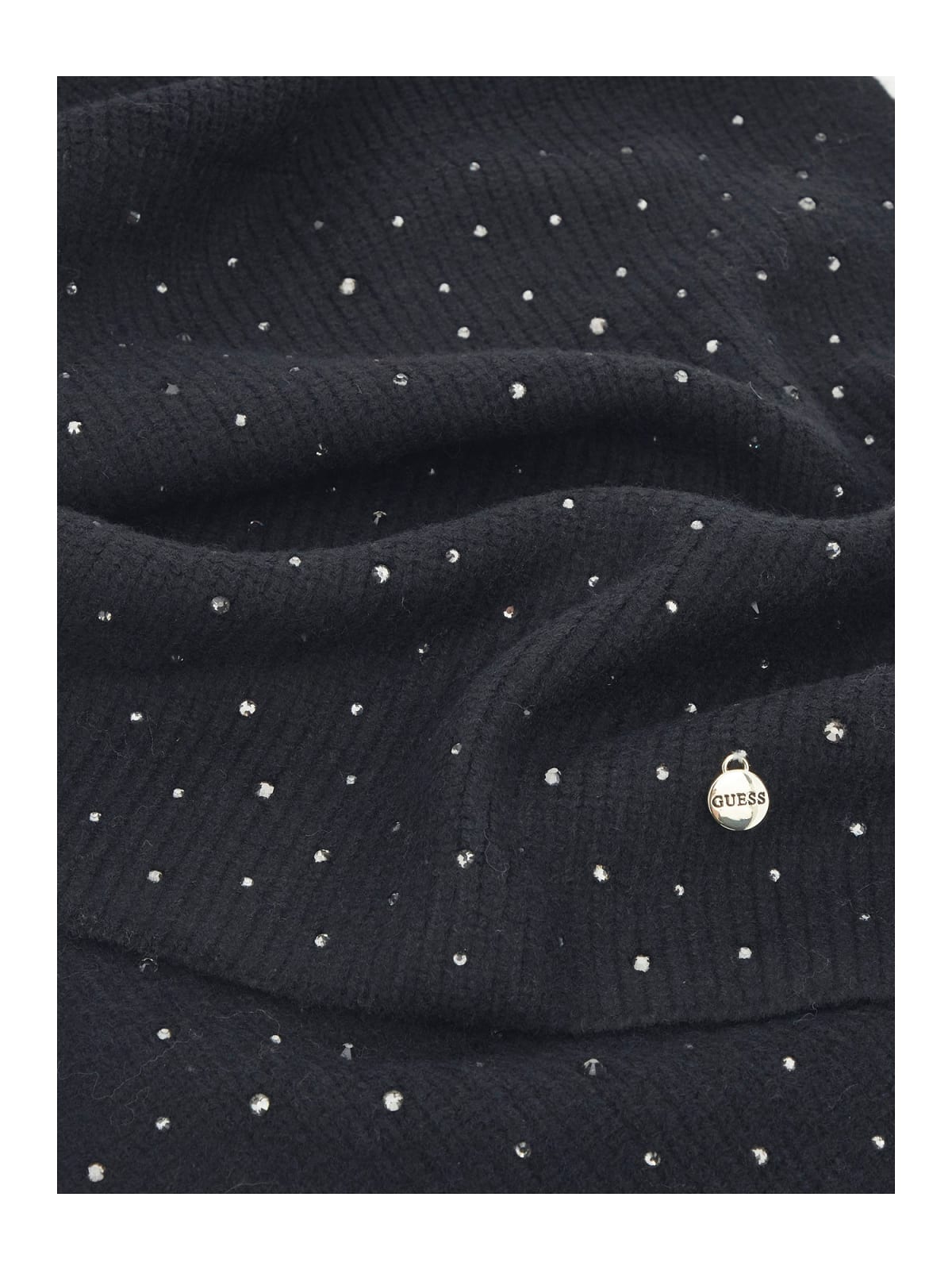 Skjerf | Sort med steiner | Guess