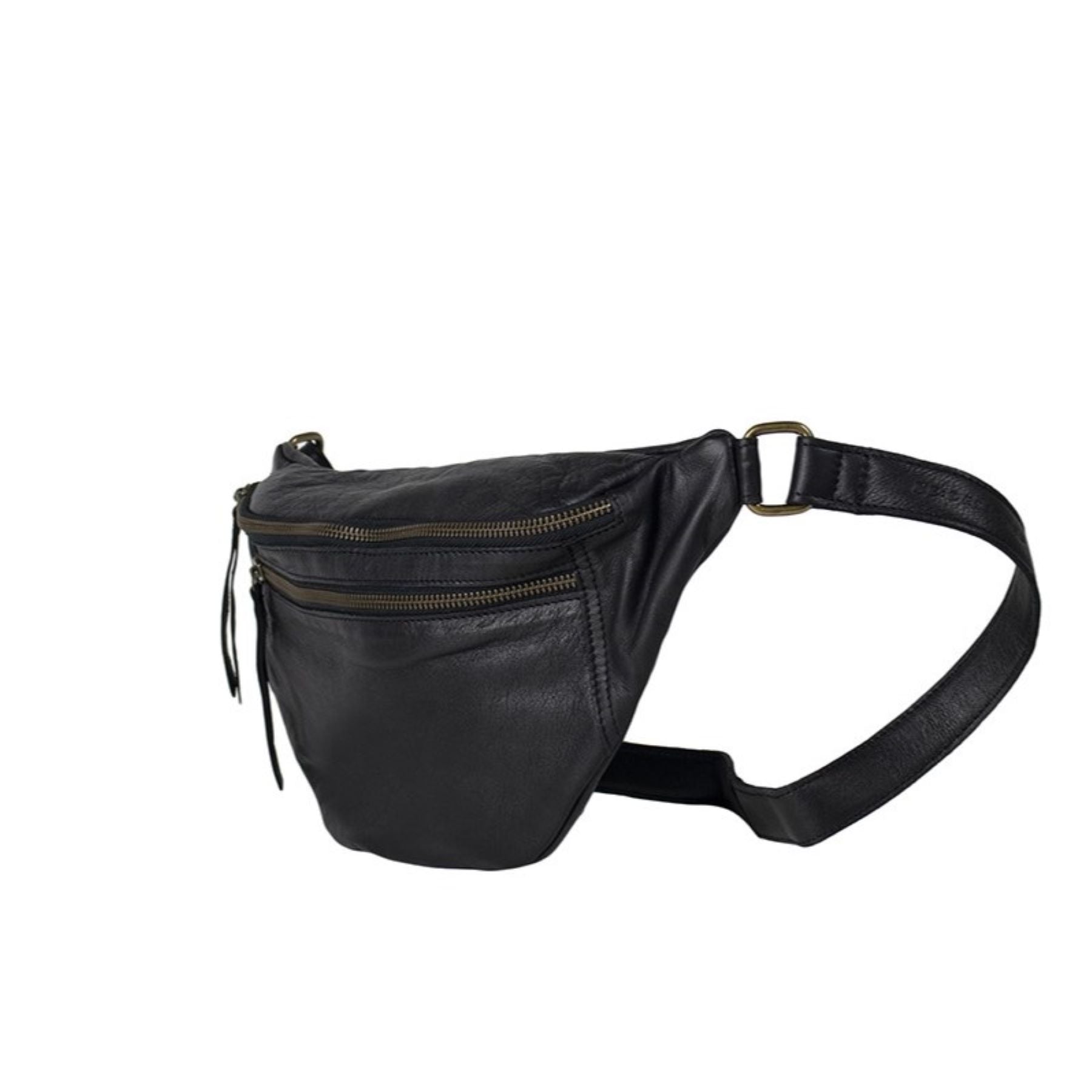 Bumbag | Medium | Sort | Justrebar reim | Faust