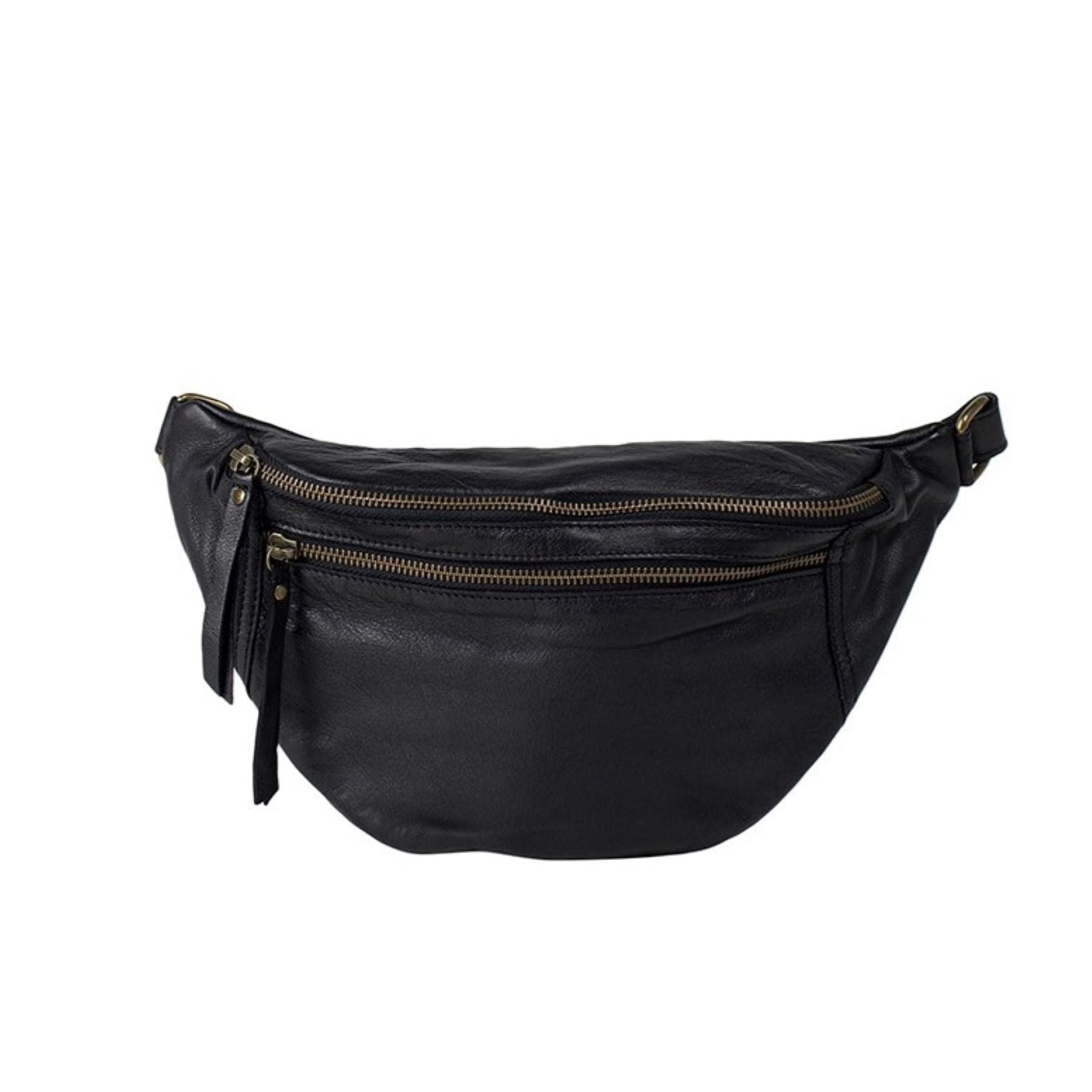 Bumbag | Medium | Sort | Justrebar reim | Faust