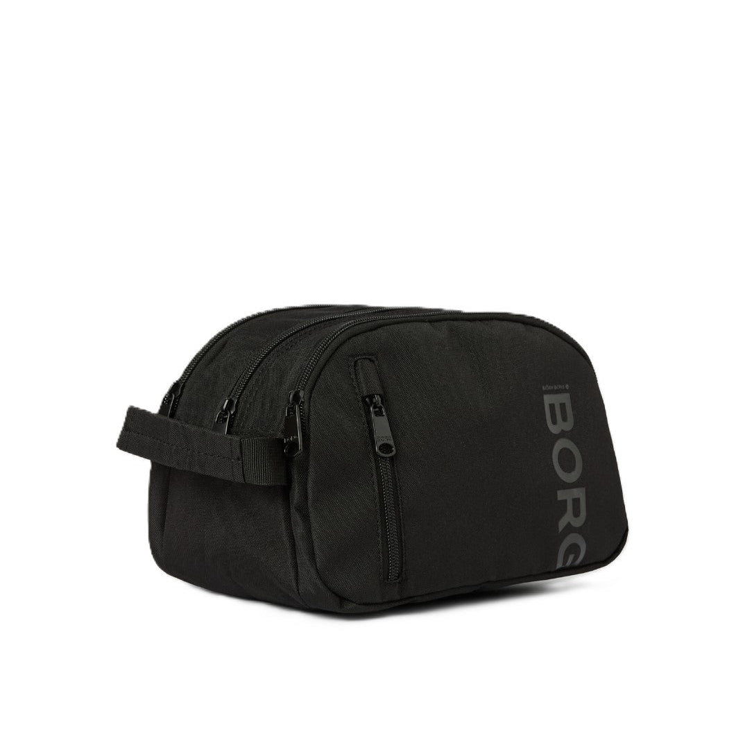 Toalettmappe | Gode inndelinger | Sort | Core8007