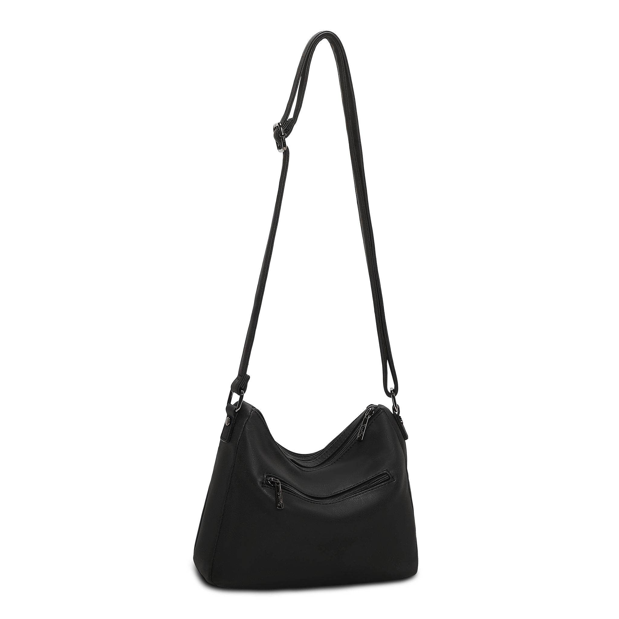 Crossbody/Skulder Veske | Doble hovedrom | Sort | 5053605