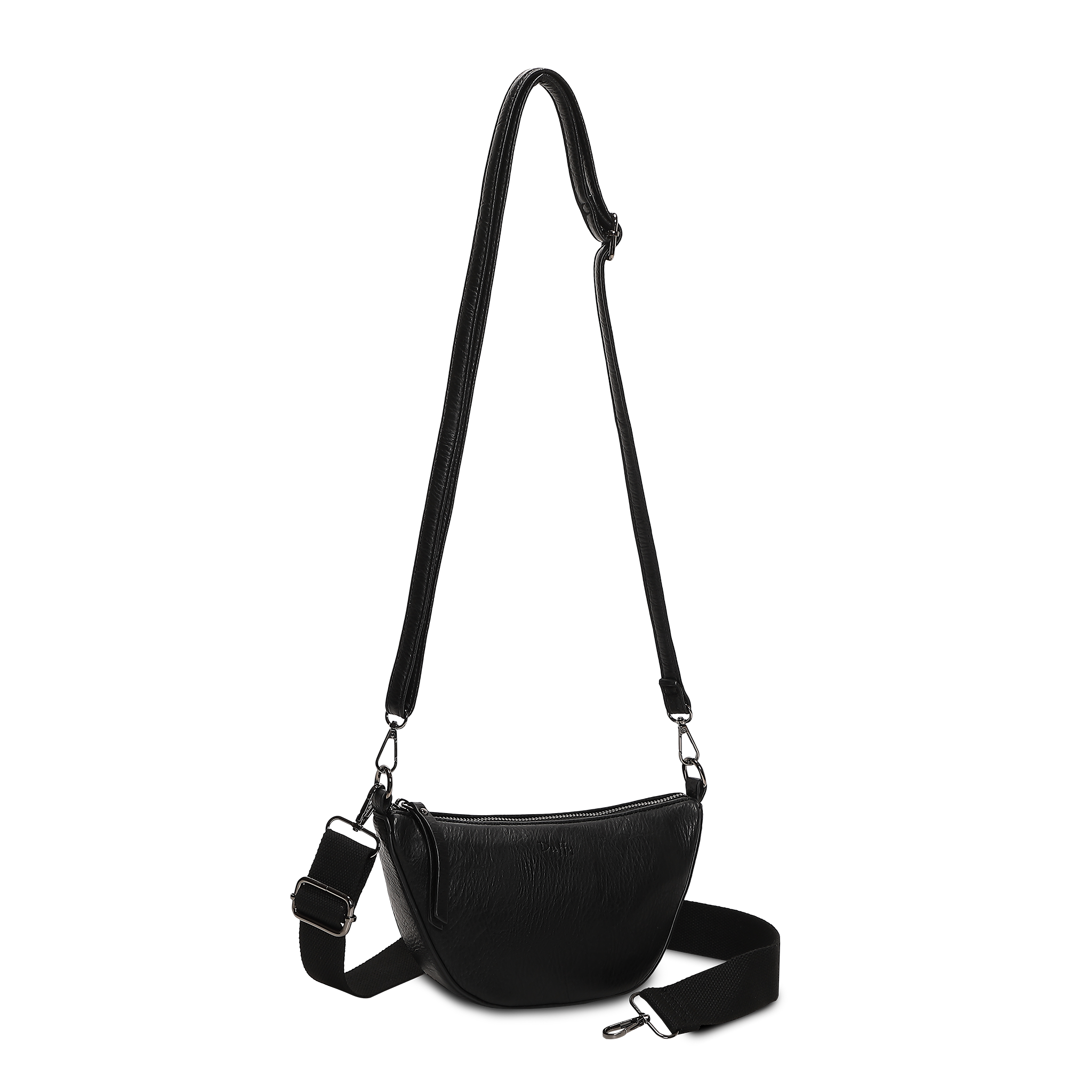 Crossbody Veske | To reimer | Sort | 5061200 Duffy