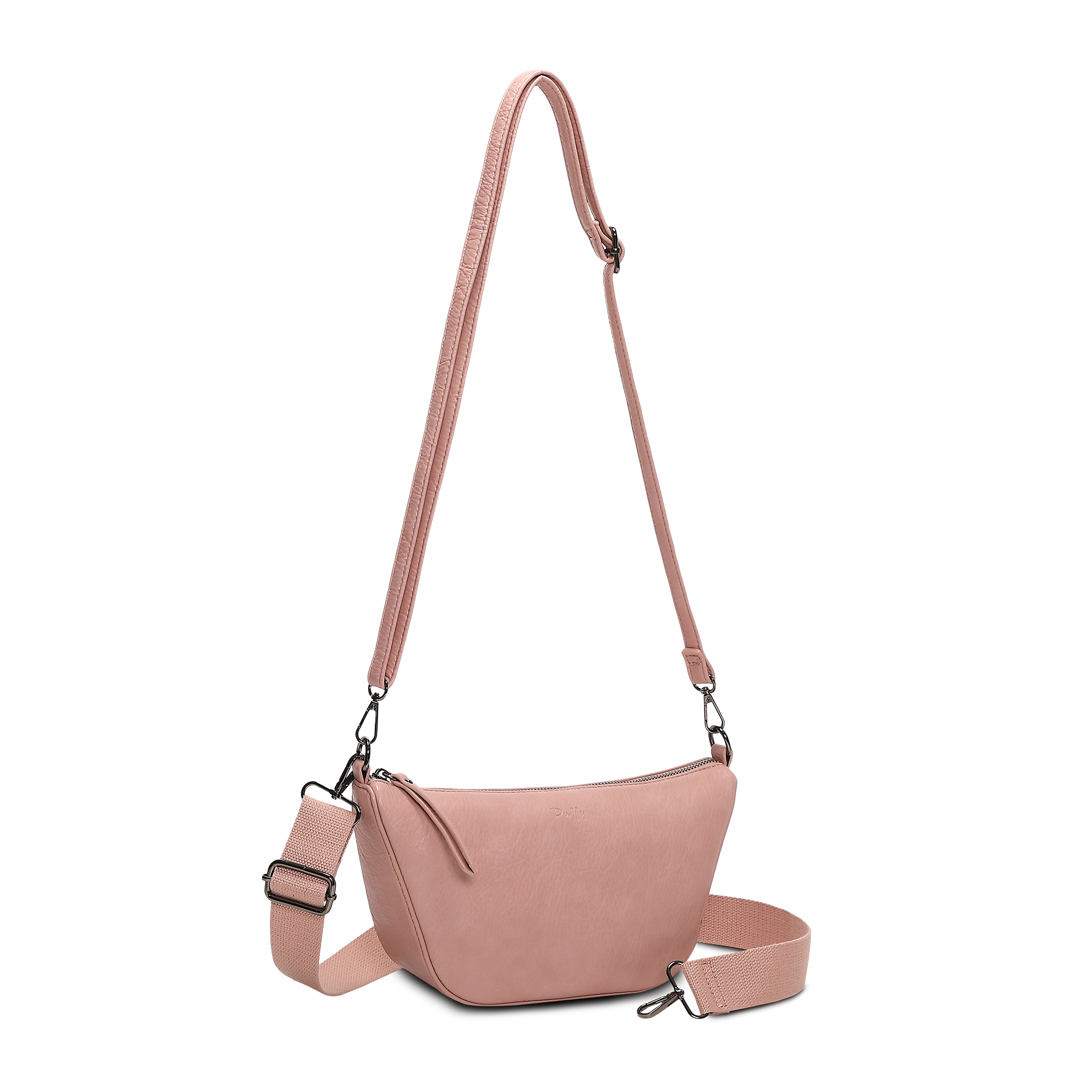 Crosbody veske | To reimer | Lys rosa | 5061201 Duffy