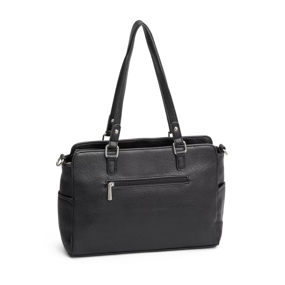 Skulderveske | Sort | Justerbar langreim | 8041303 Nora