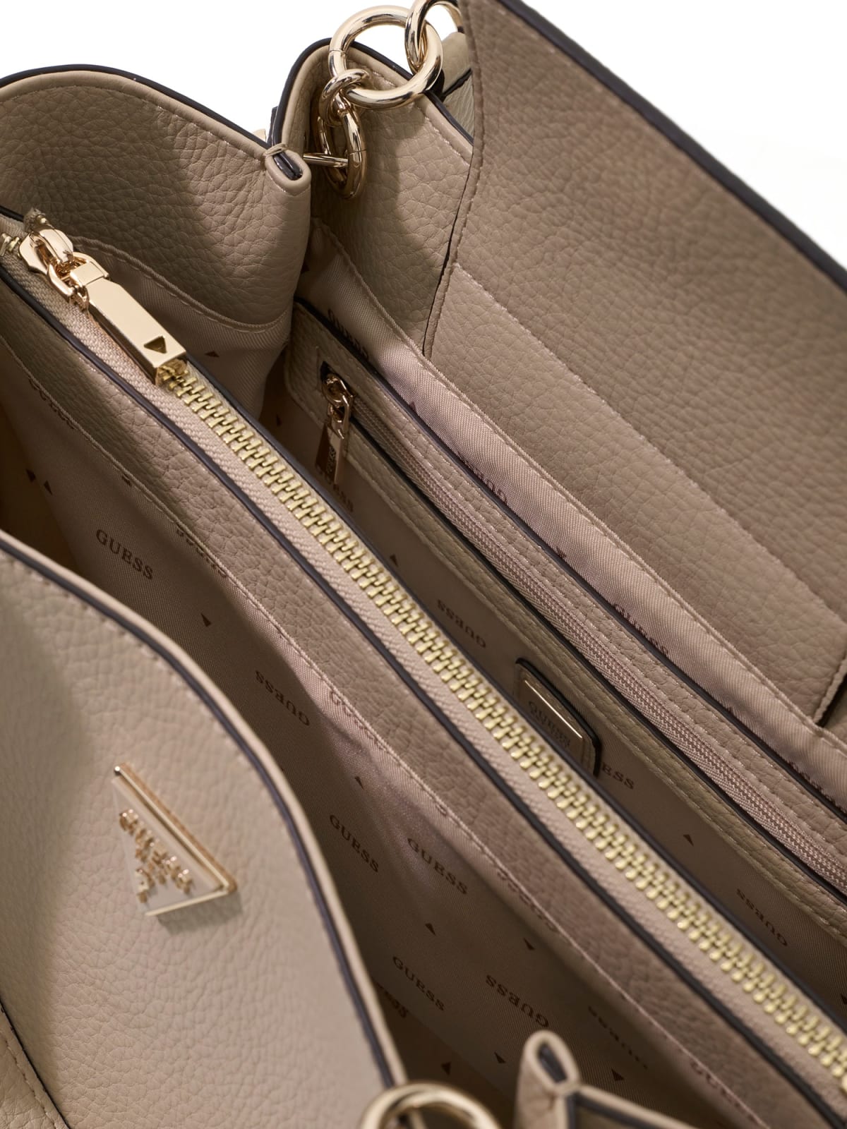 Lorella Girlfriend Tote håndveske, Bone