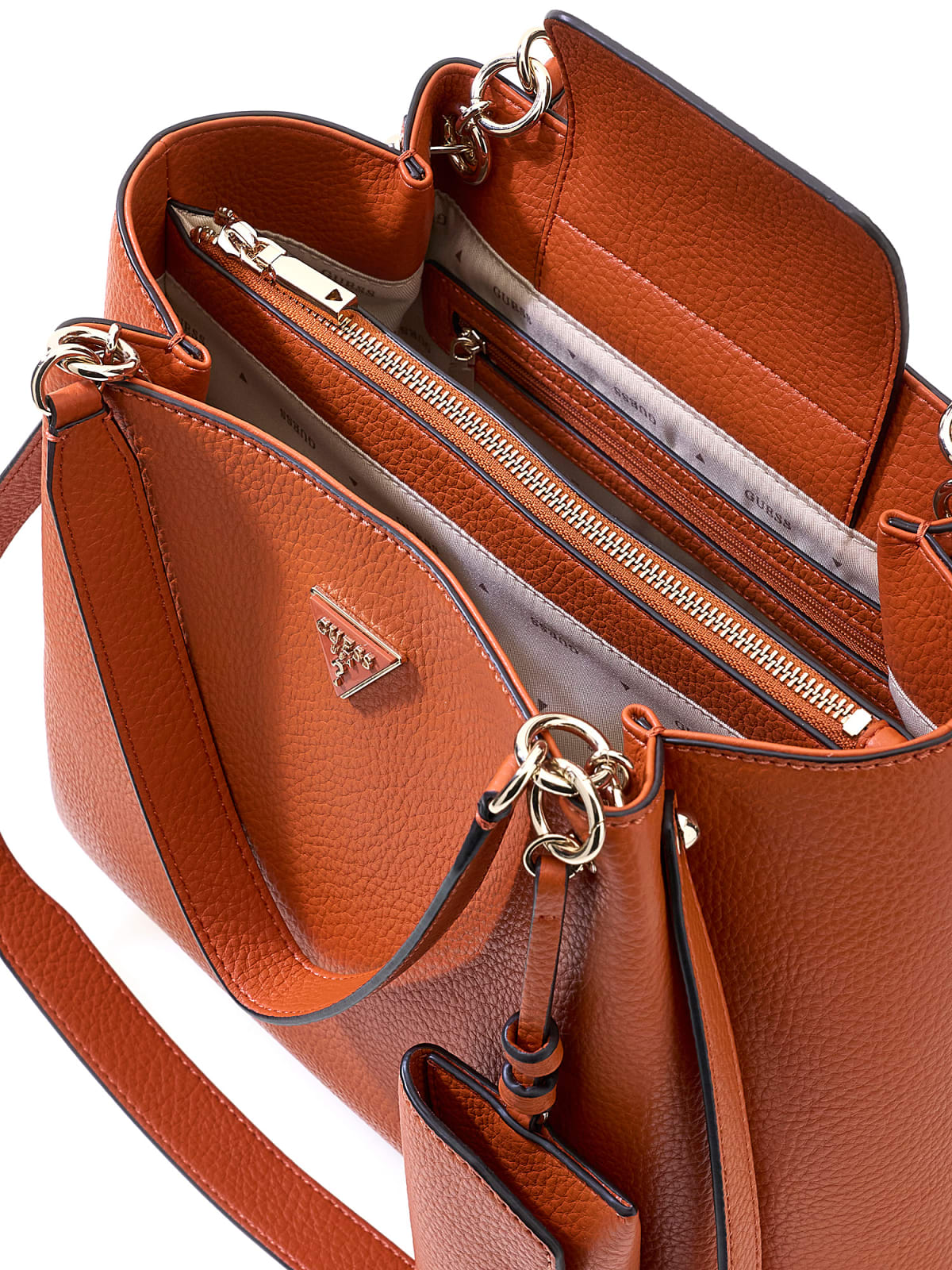 Lorella Girlfriend Tote håndveske, Ginger