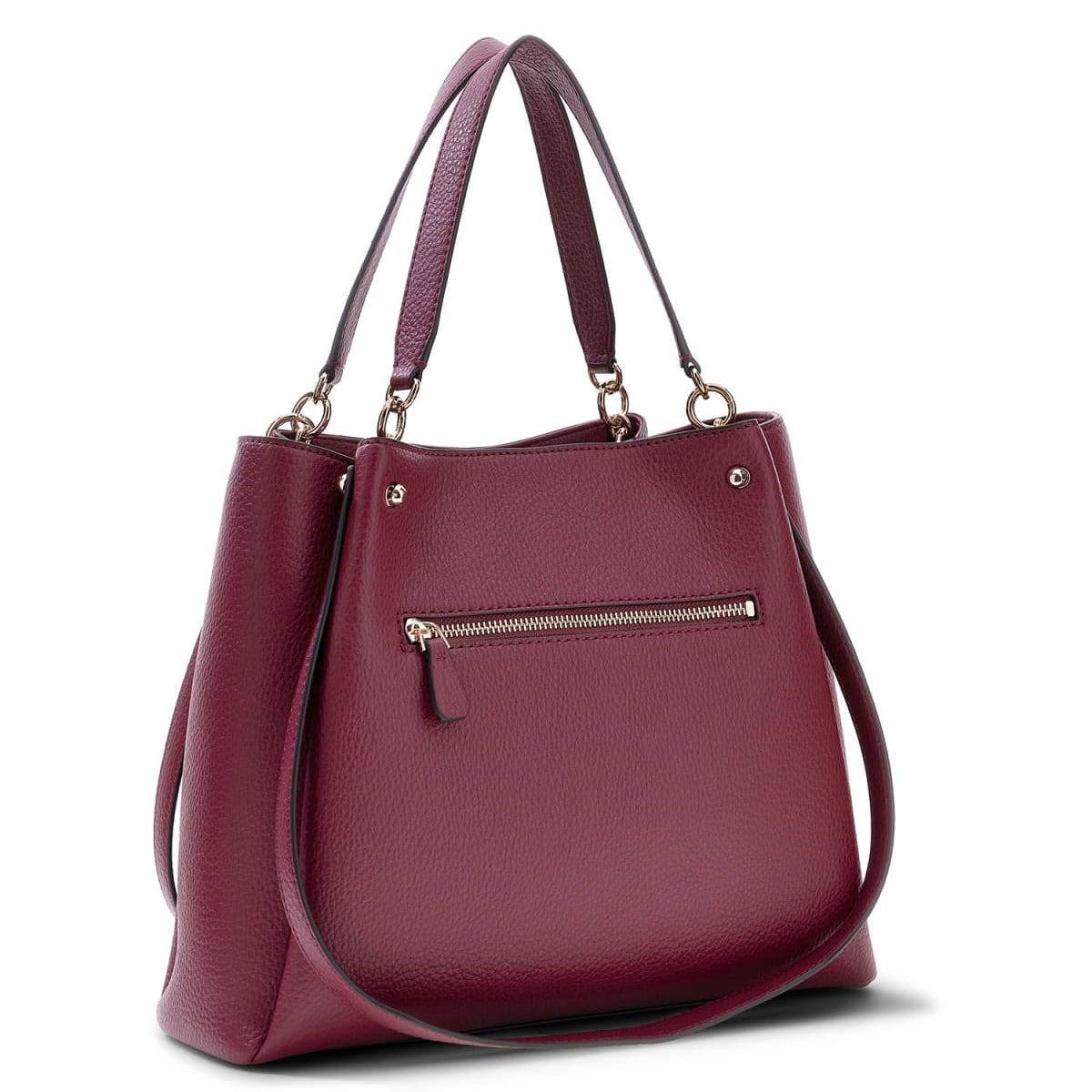 Lorella Girlfriend Tote håndveske, Merlot