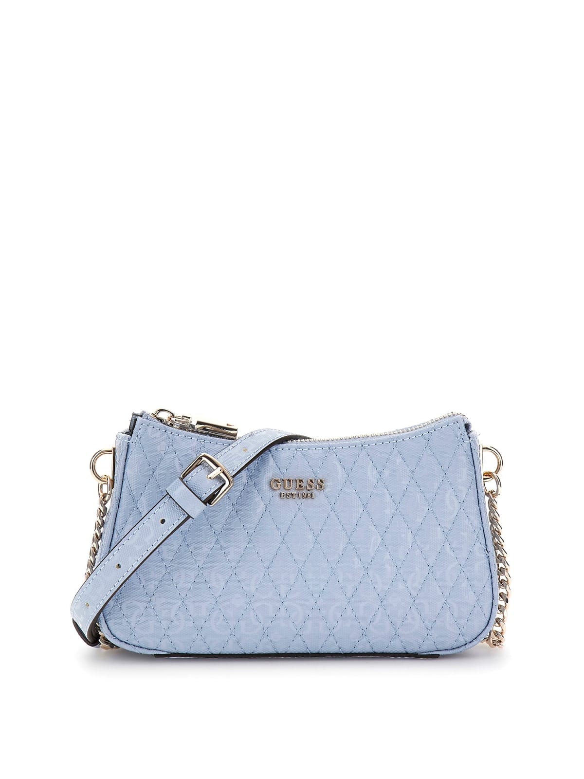 Crossbody-Veske | Lyseblå | Glidelås i toppen | BETULA MINI