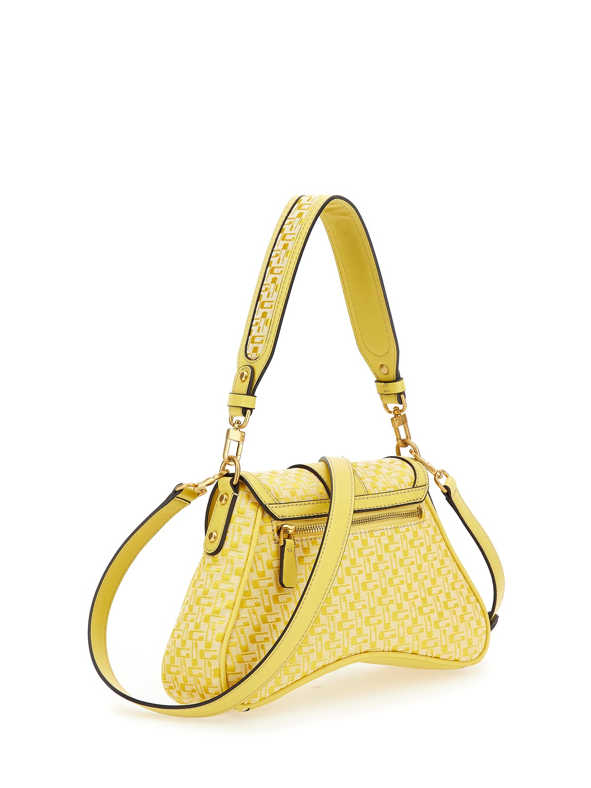 BELLE VINTAGE FLAP SHOULDER LEMON LOGO