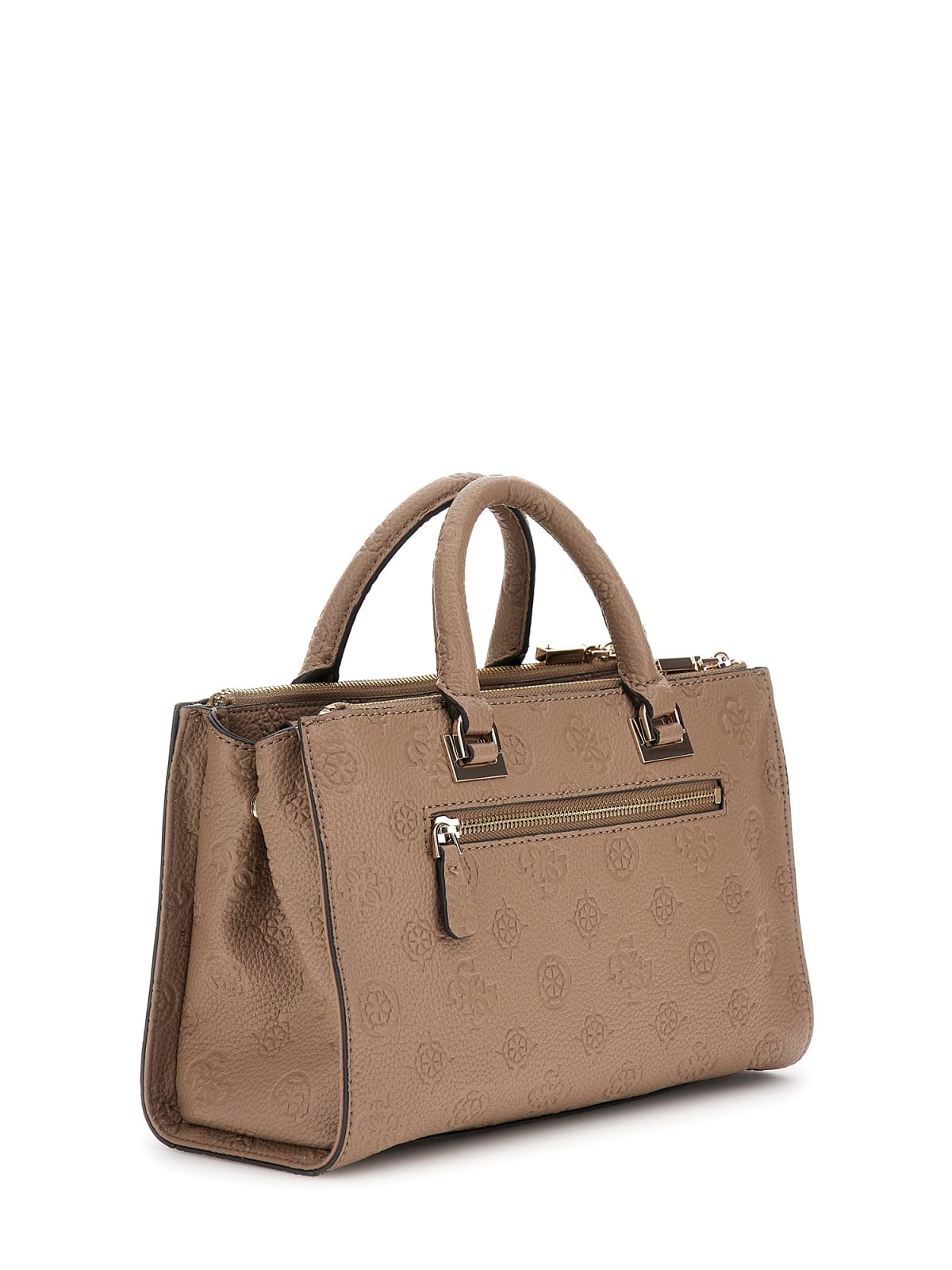 Håndveske | Crossbody | Mørk Taupe | Logoprint | CRESIDIA