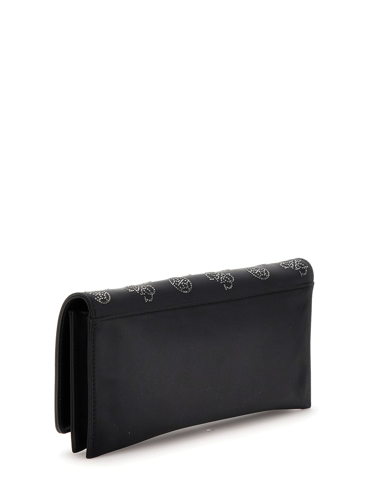GILDED GLAMOUR MINI FLAP CLUTC BLA