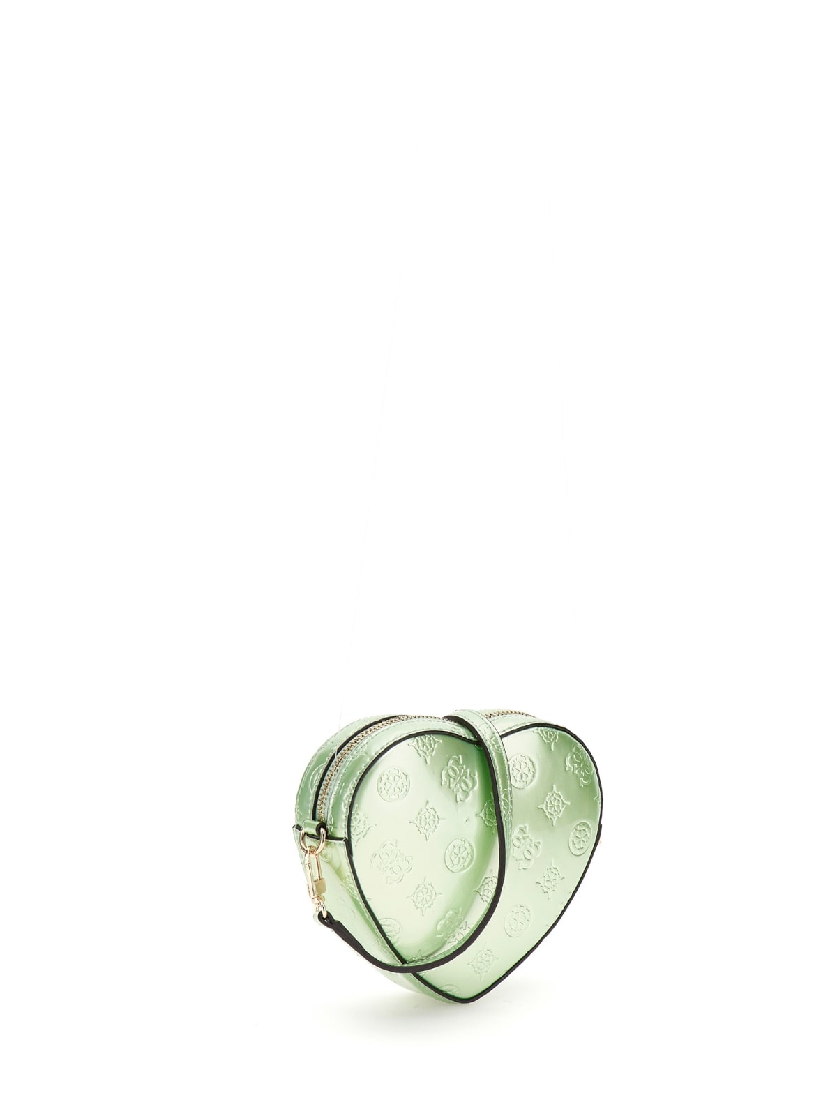 Crossbody veske | Grønn | Hjerteform | ARNELA MINI HEART