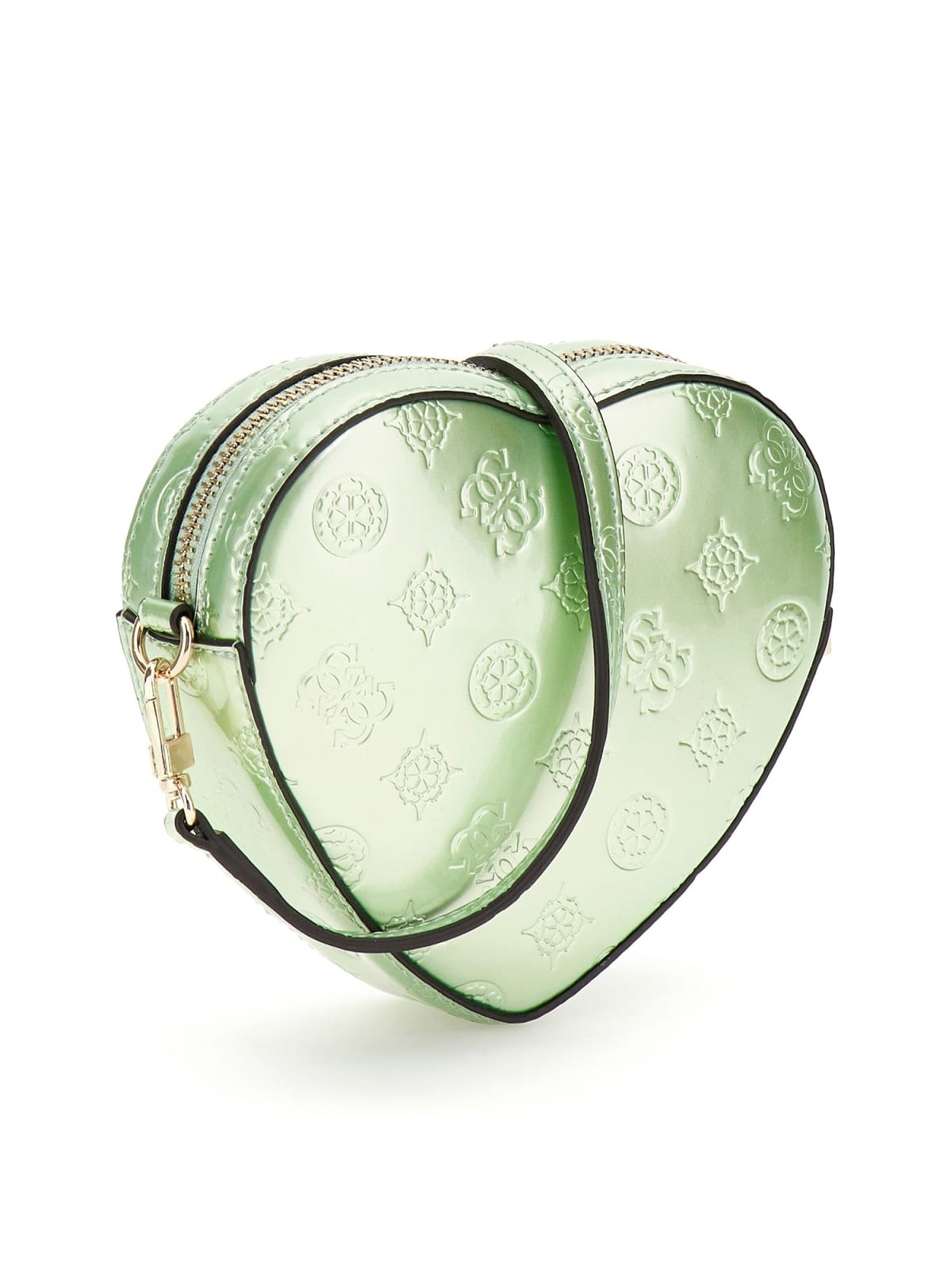 Crossbody veske | Grønn | Hjerteform | ARNELA MINI HEART
