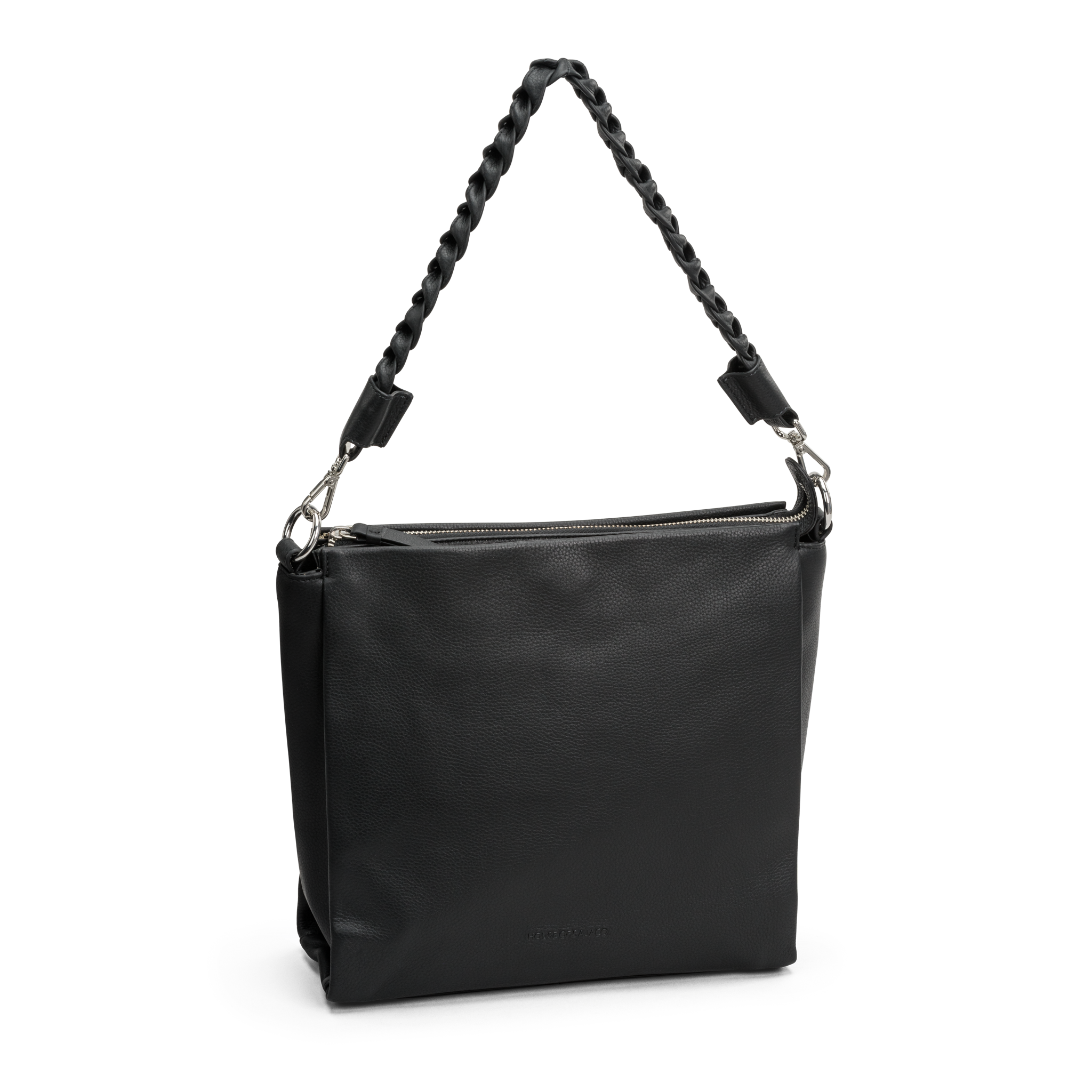Skinnveske | Avtagbar reim | Sort | 3061104