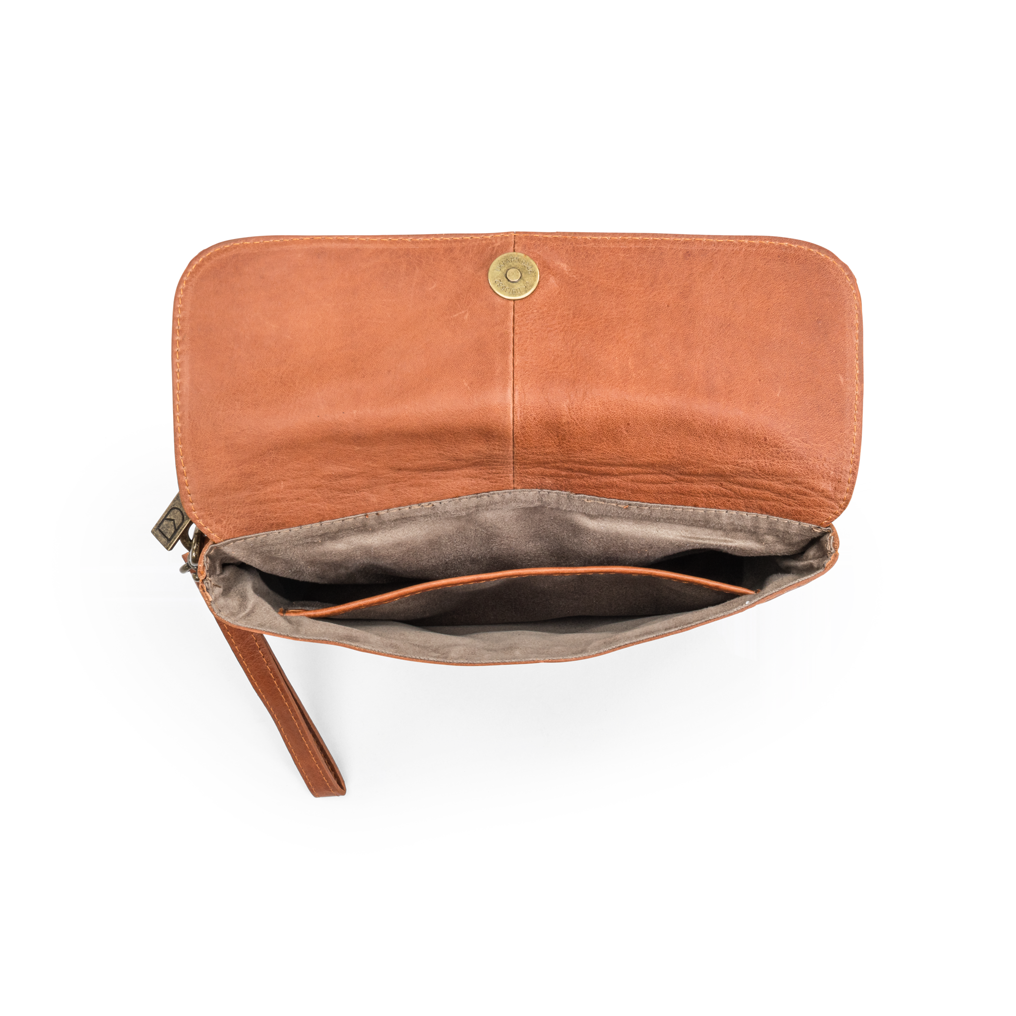 Crossbody | Skinnveske | Brun | 3030138
