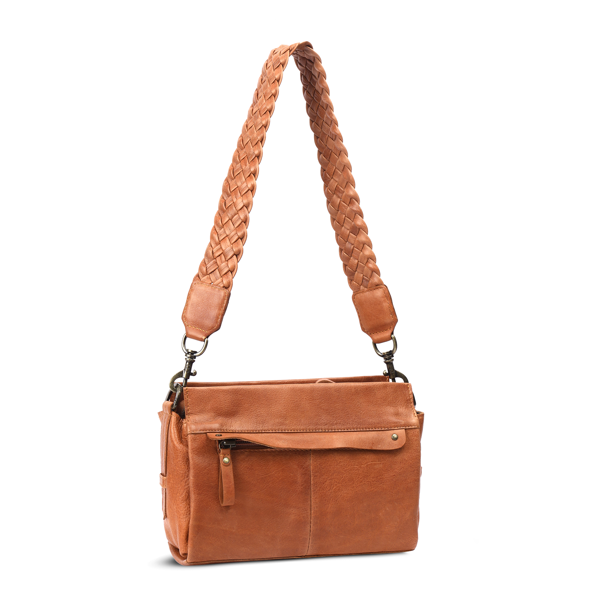 Skinnveske | To Reimer | Brun | 3030151