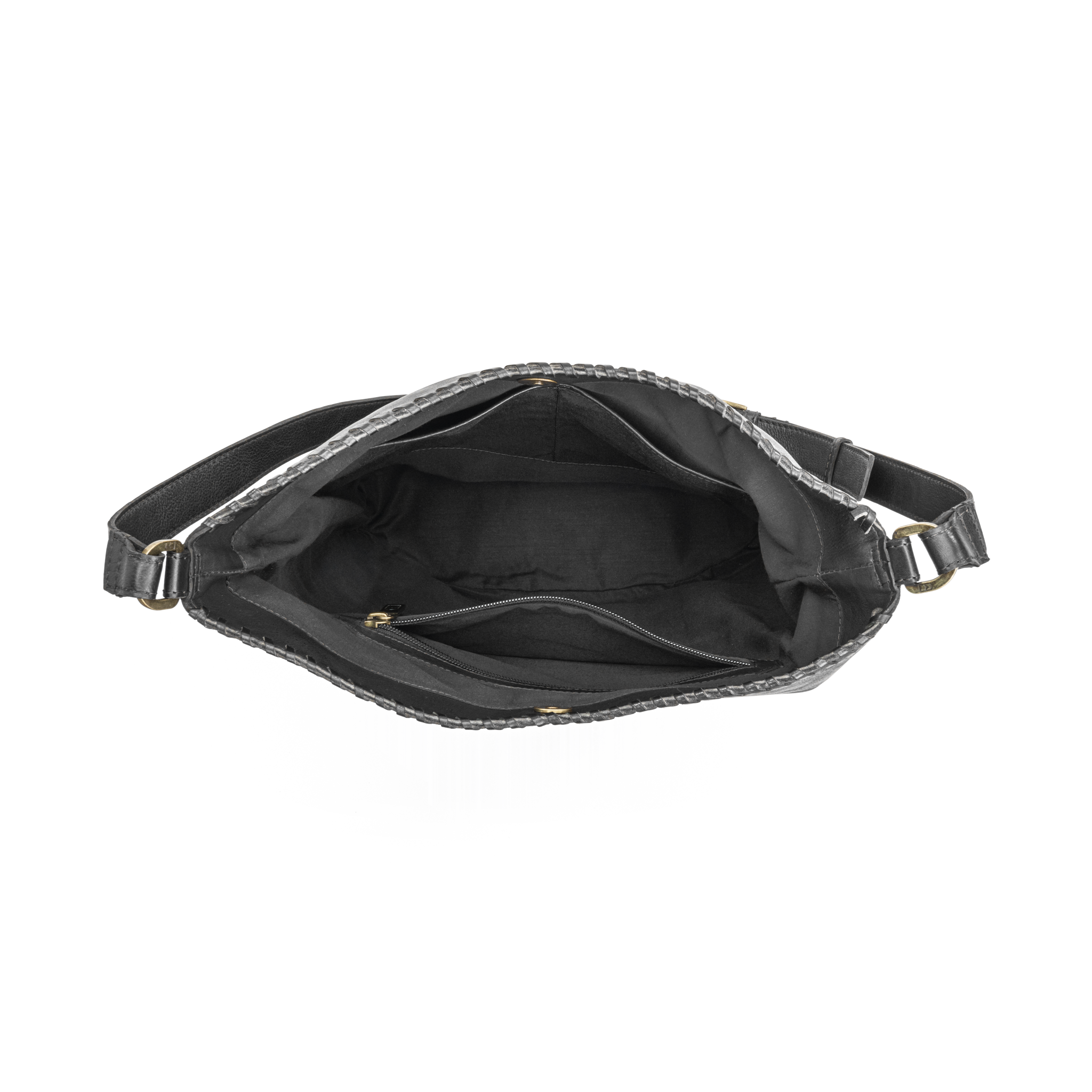Skinnveske | Sort | Bøtteveske | 3040047