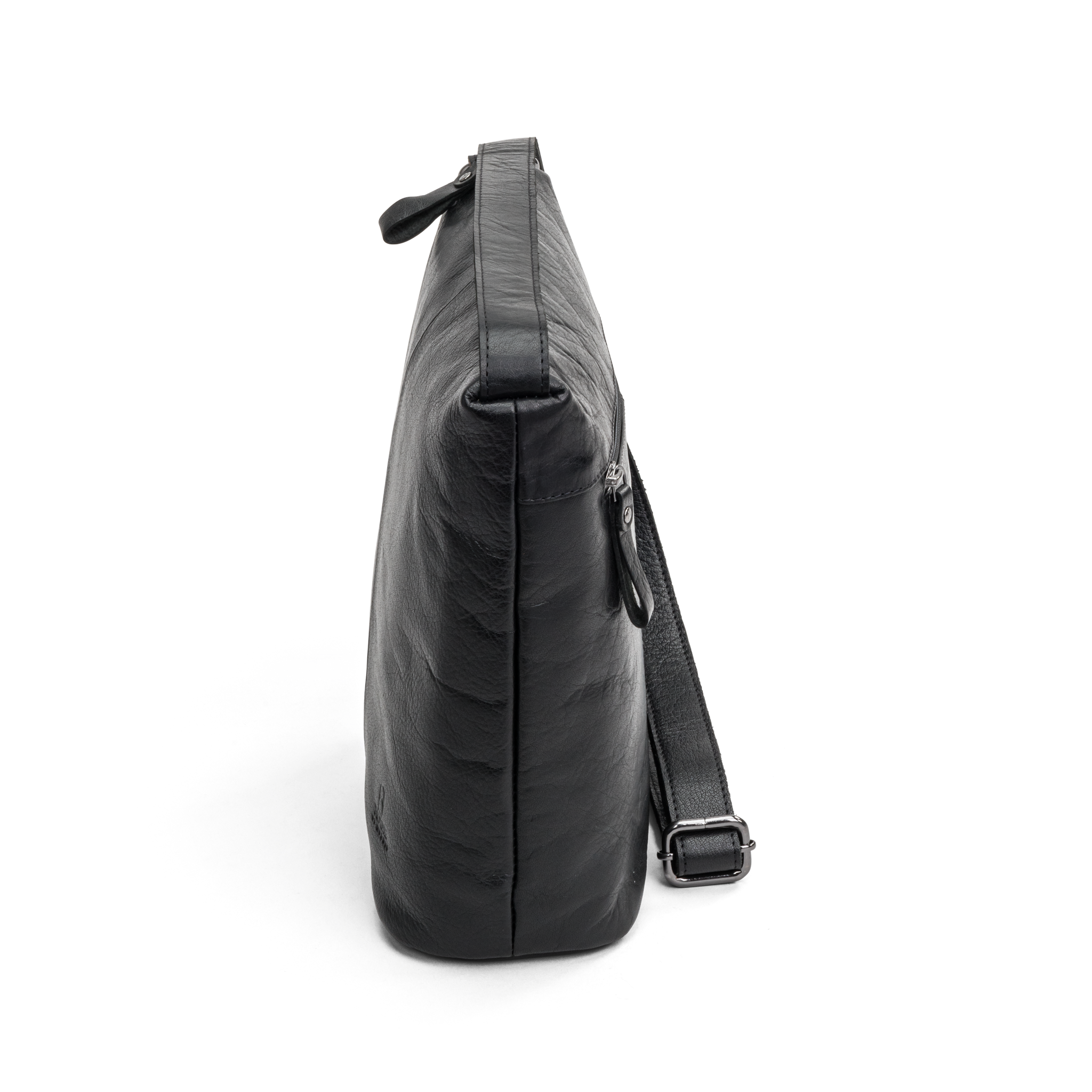 Crossbody | Skinnveske | Sort | 3050037