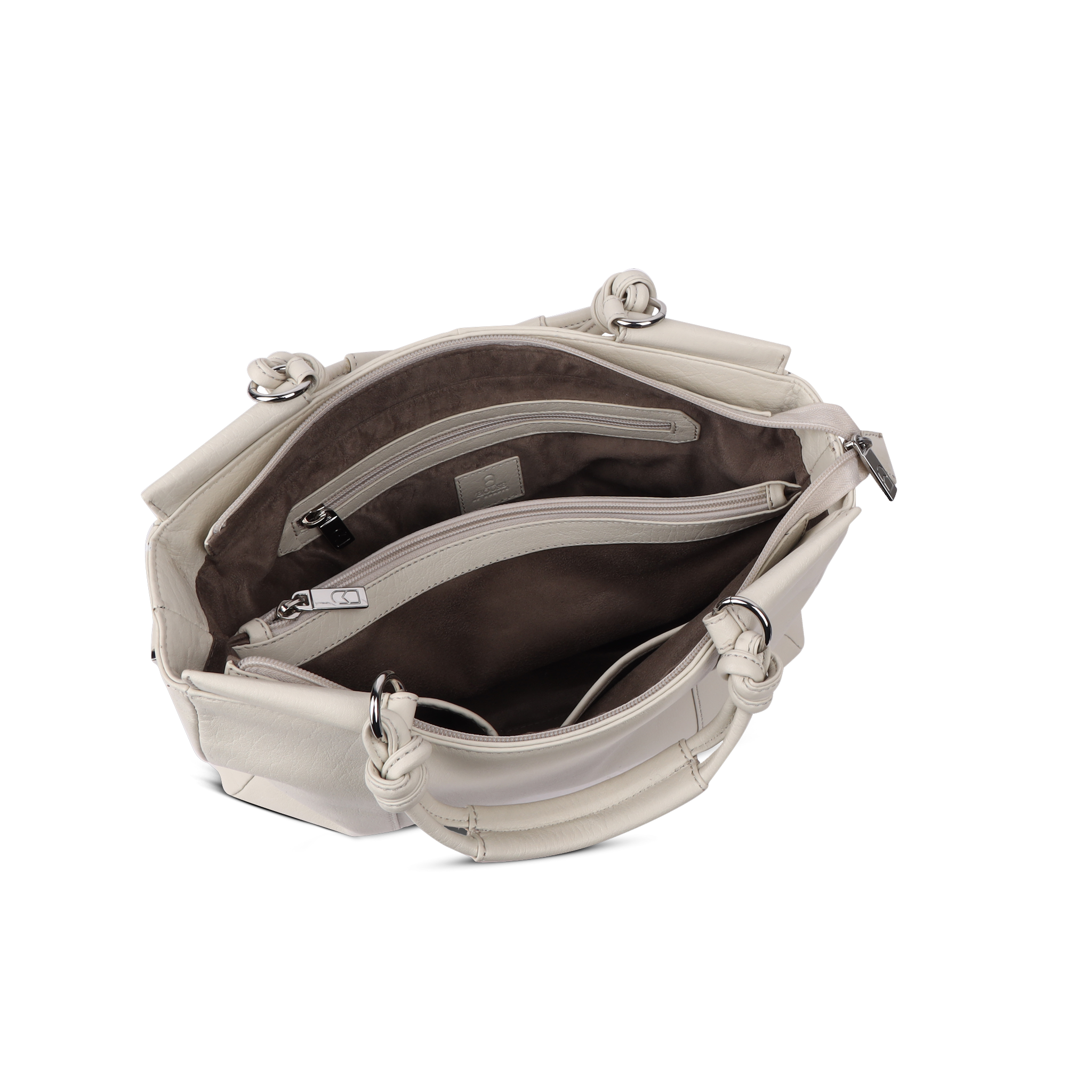 Summerlove Håndveske – Beige, Skinn, Langreim