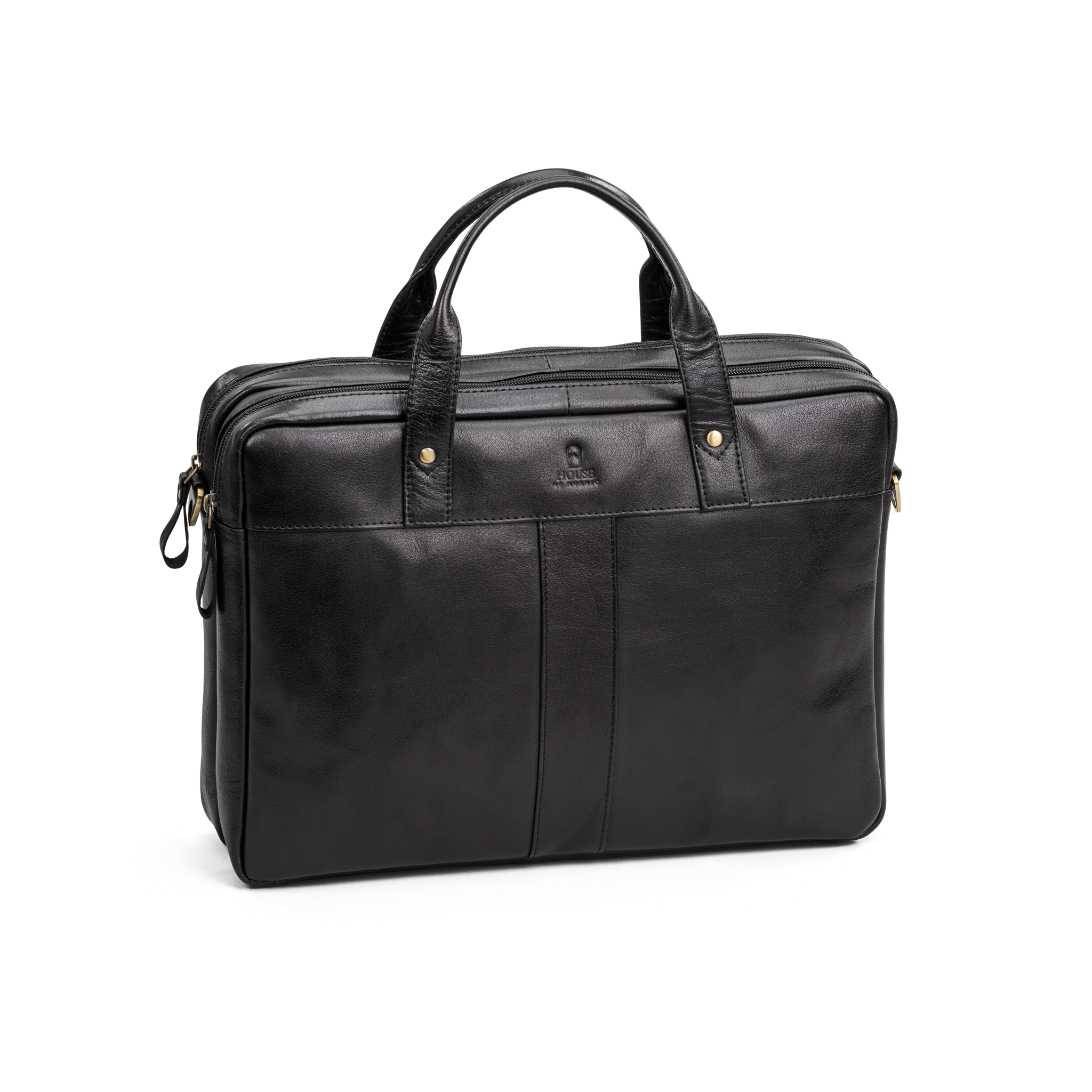 Pc veske | Sort | Skinn | To Hovedrom | 3080066