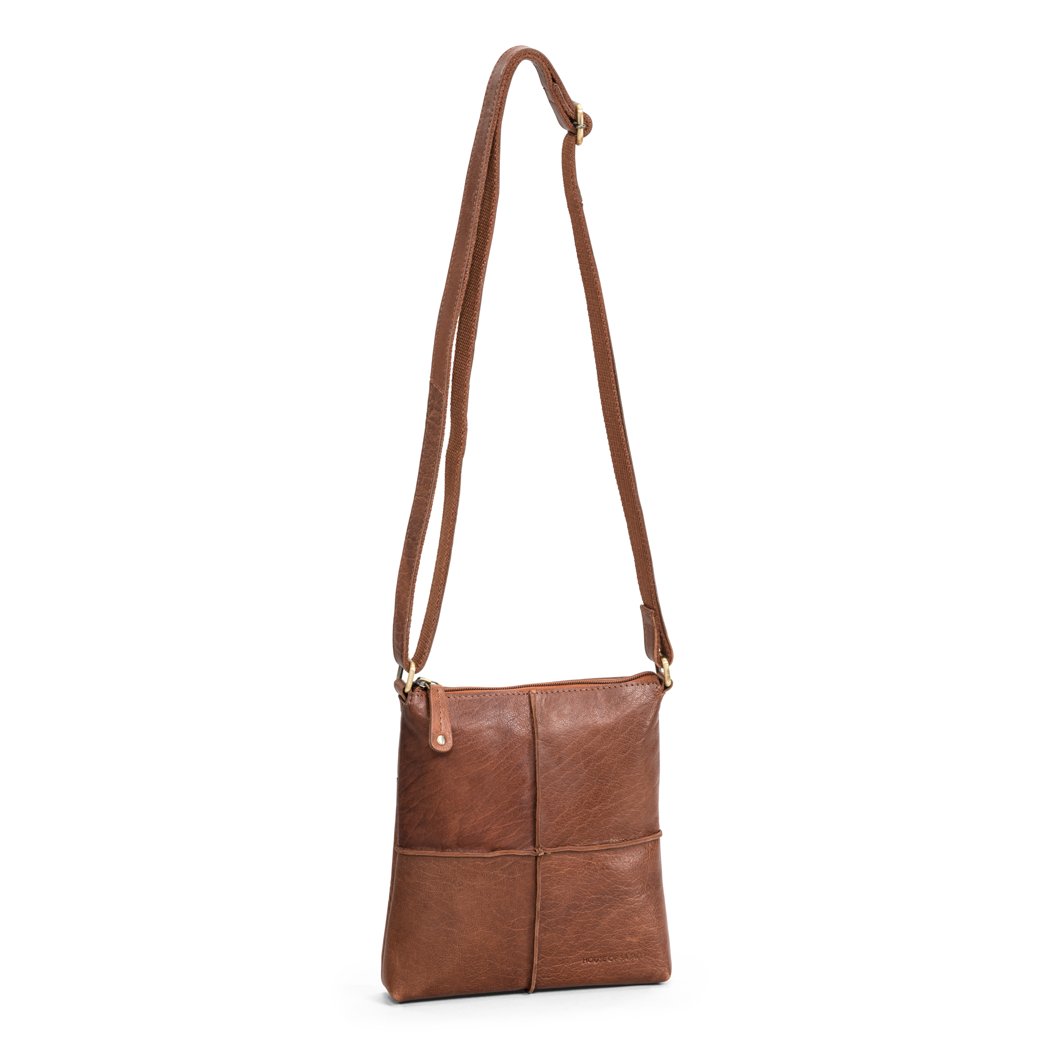 Skinnveske | Cognac | Crossbody | 3070099
