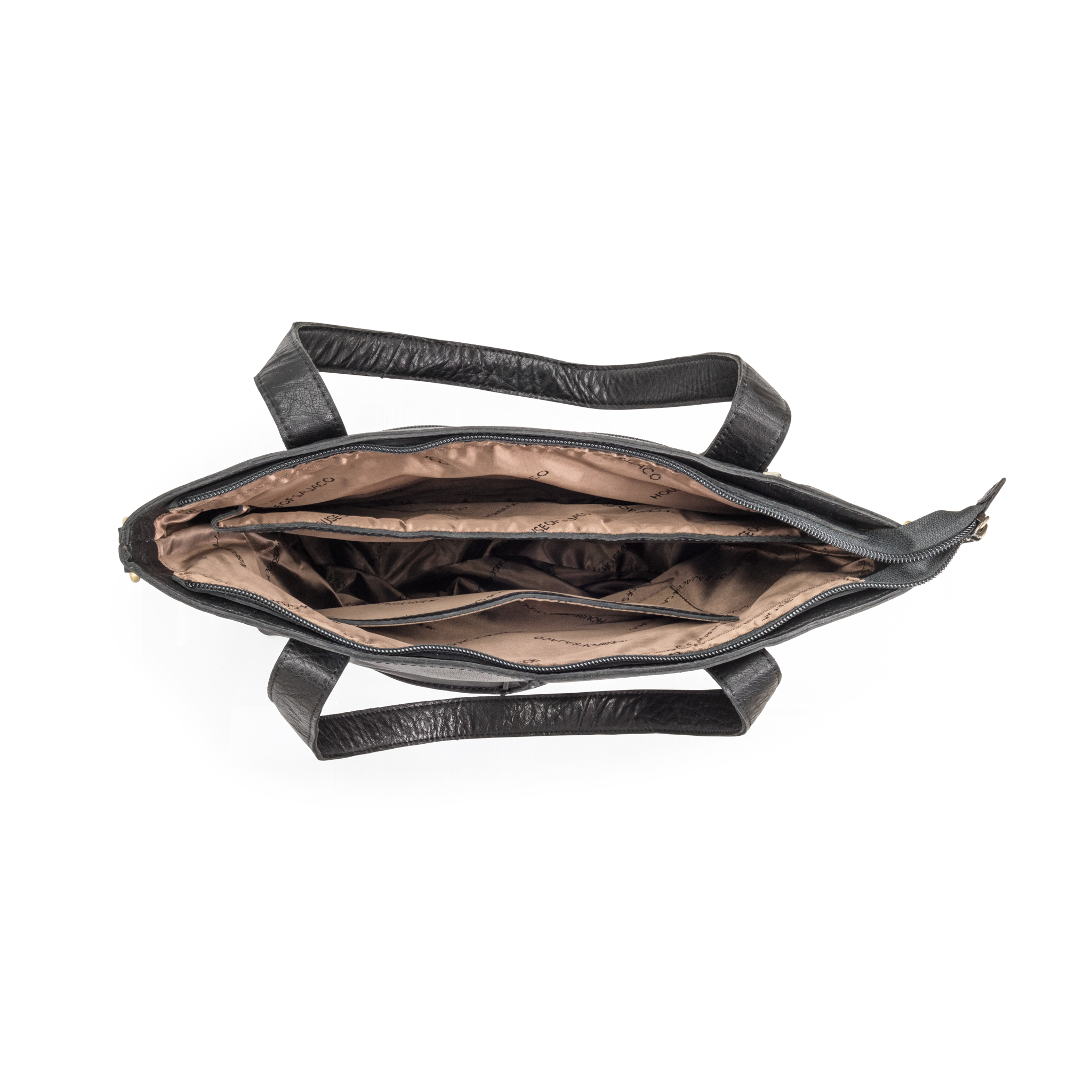 Jobbveske | Skinn | Sort | 3070101