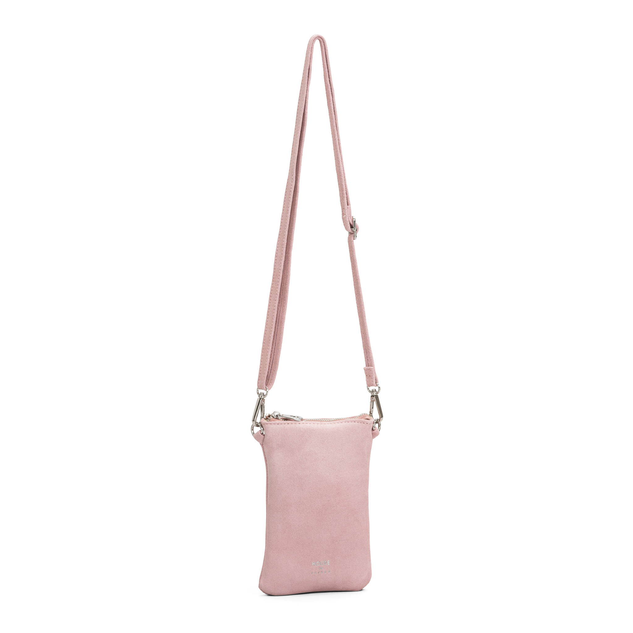 Mobilveske | Semsket skinn | Rosa | 3070103 Sevilla