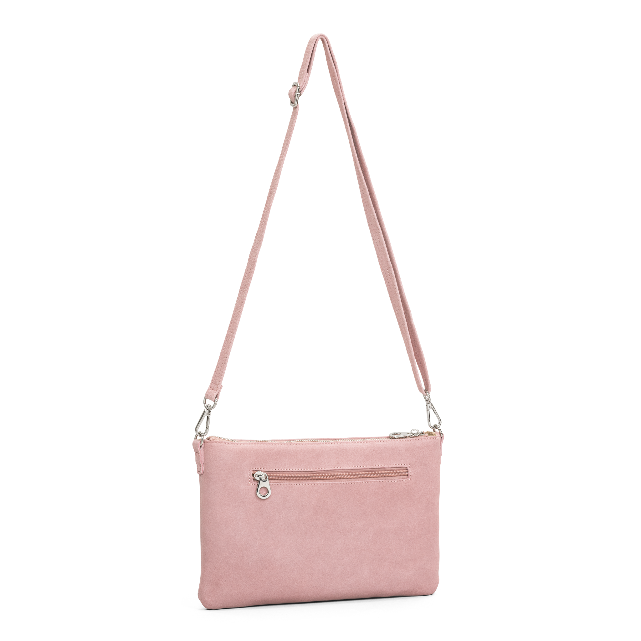 Semsket skinn | Crossbody | Rosa | 3070105 Sevilla