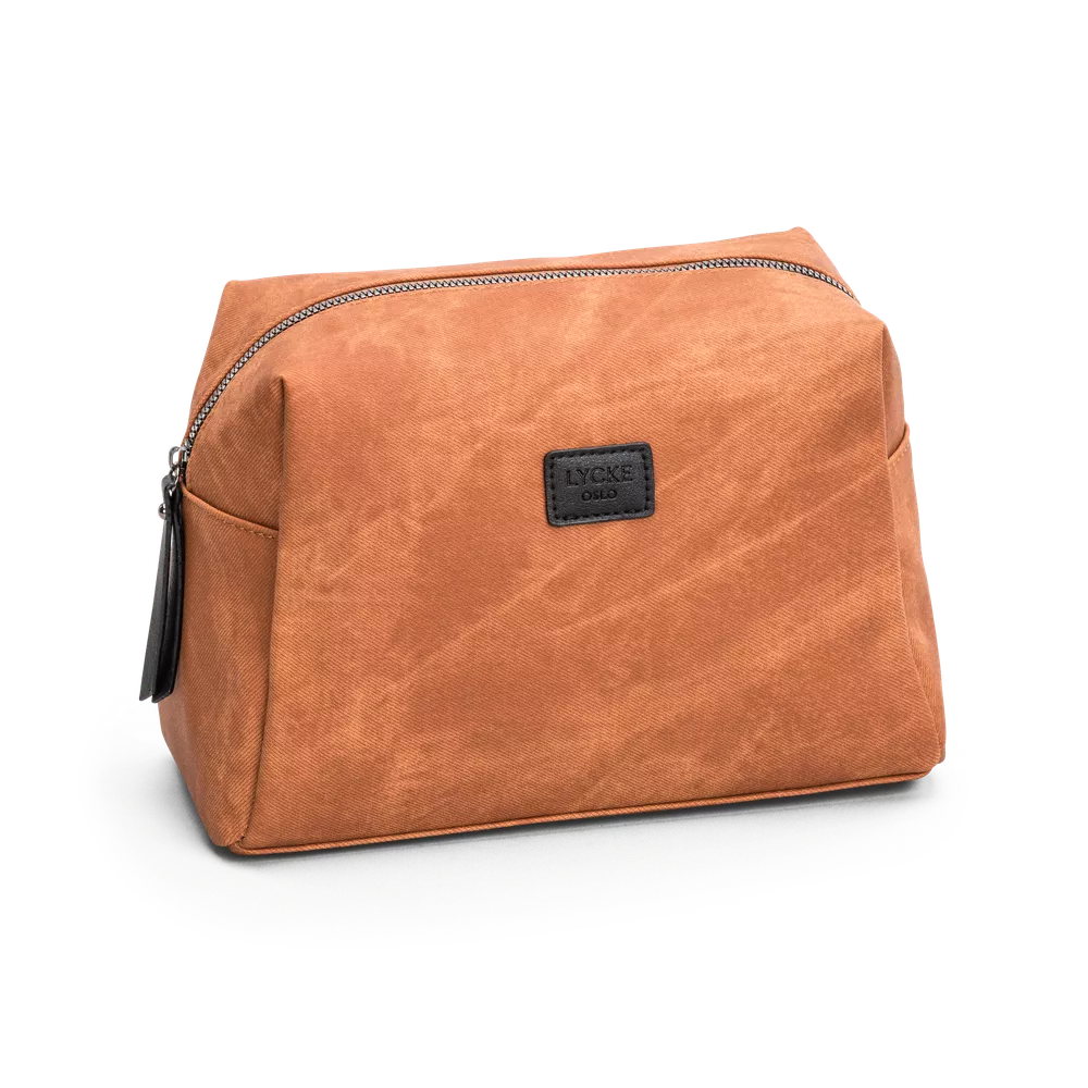 Toalettmappe Kim Cognac