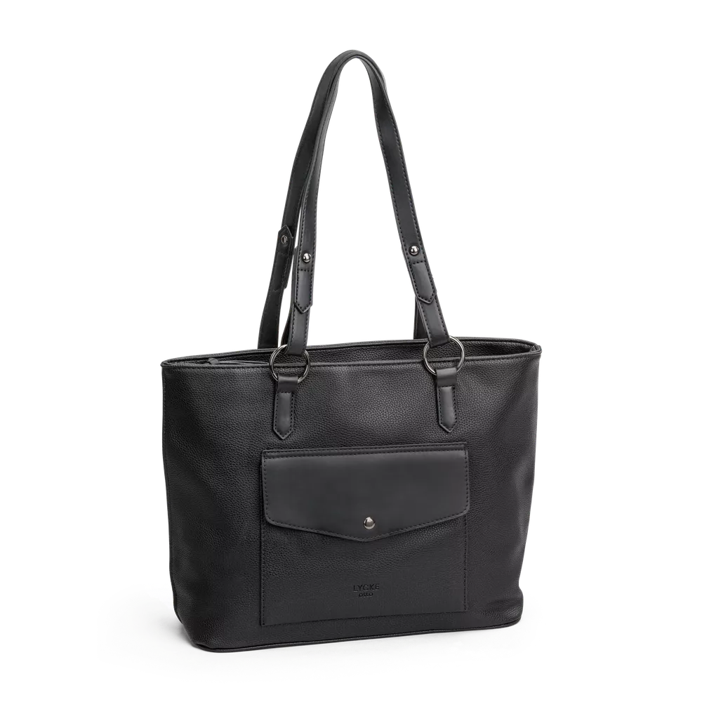 Veske | Stor | Romslig Hovedrom | Sort | Tote bag Dani