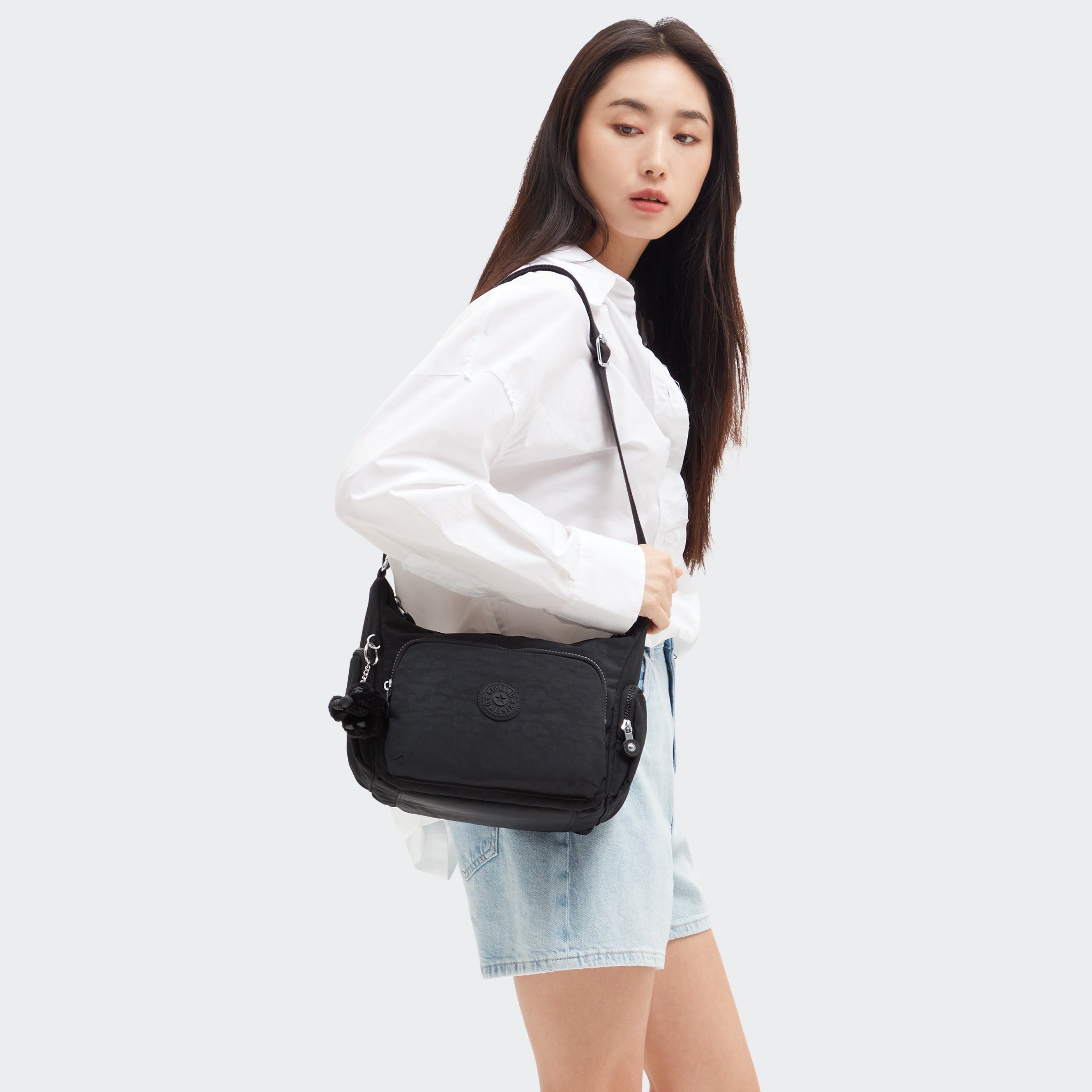 Crossbody Veske | Mange lommer | Sort | GABB S