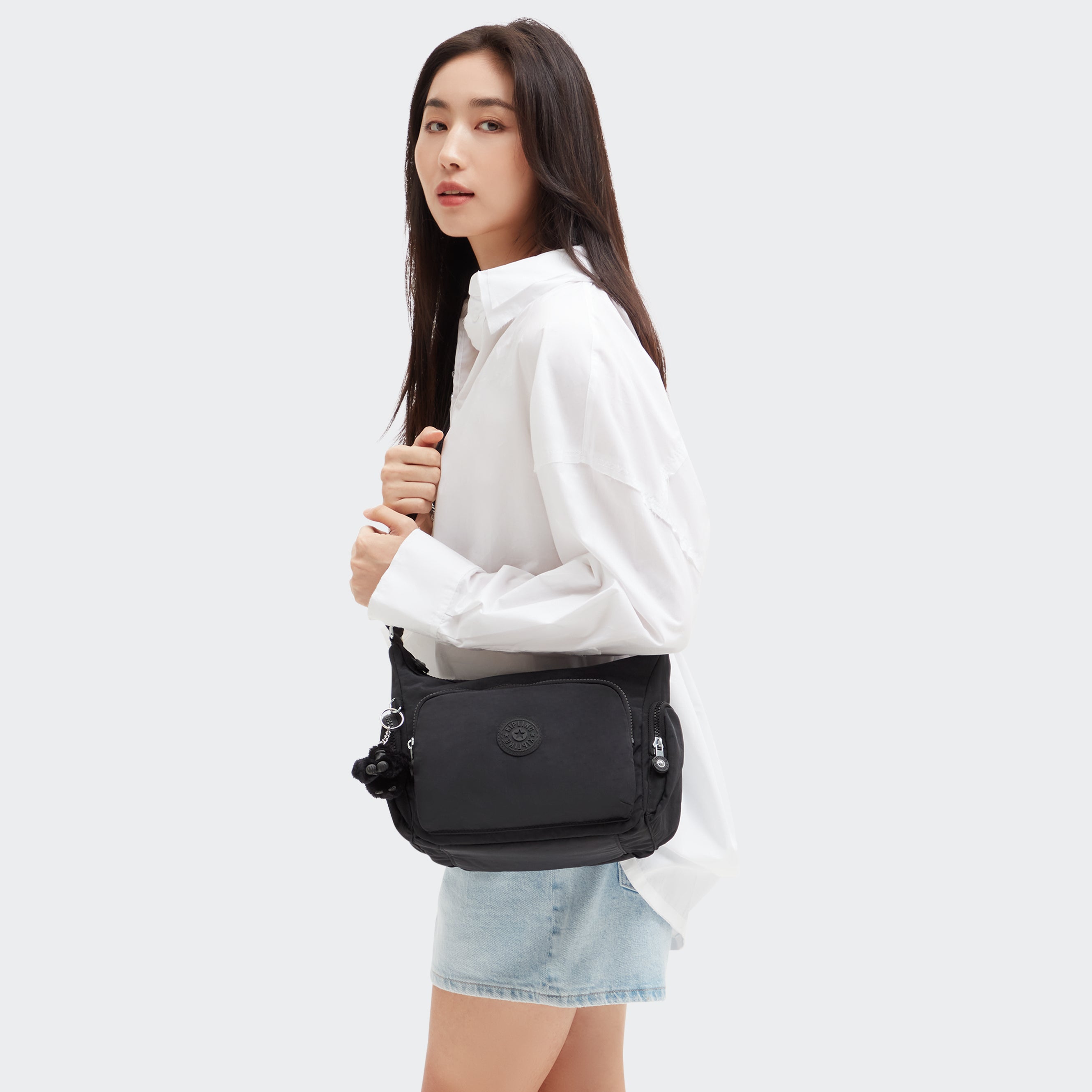 Crossbody Veske | Mange lommer | Sort | GABB S