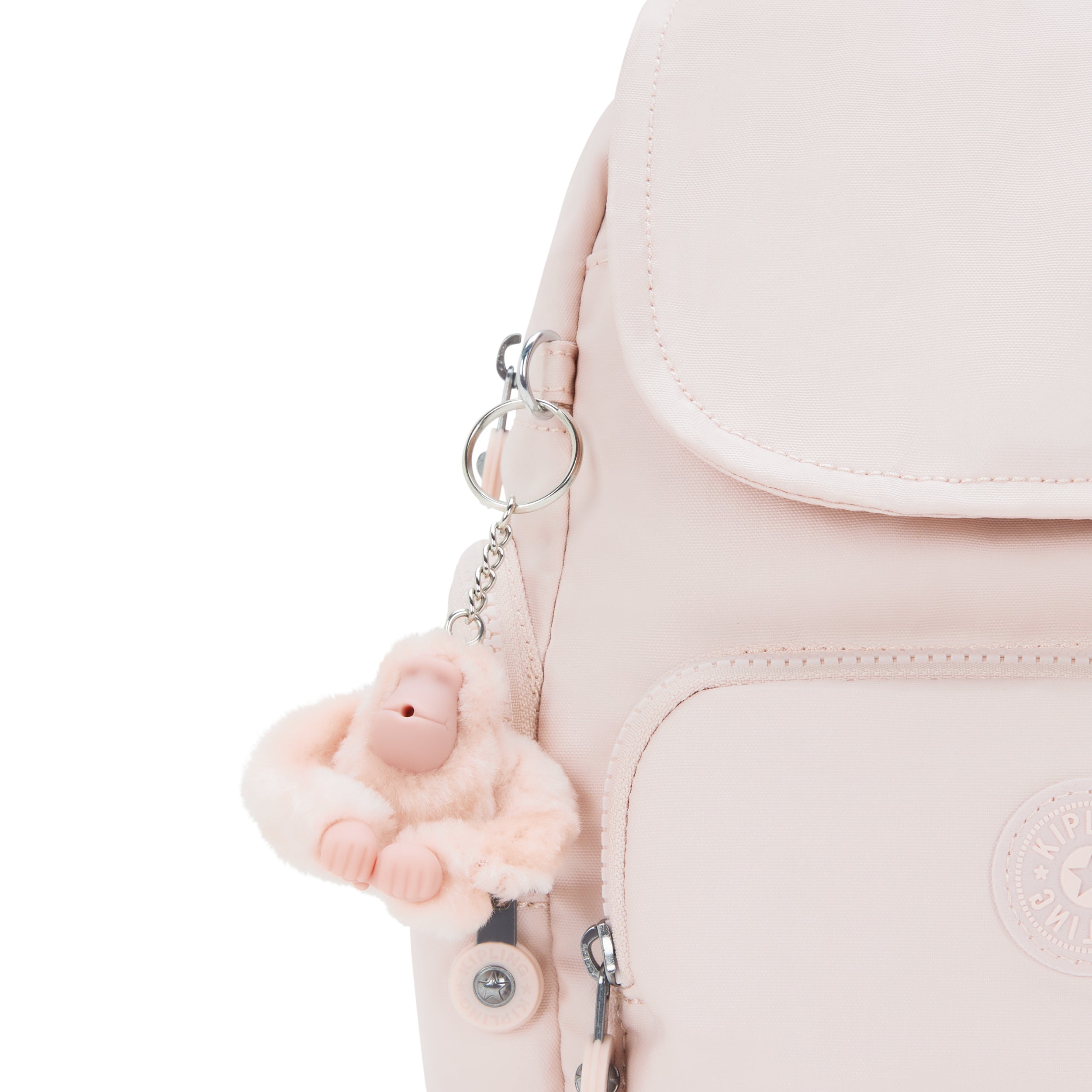 Ryggsekk | Rosa Shine | Vannavisende Materiale | CITY ZIP MINM
