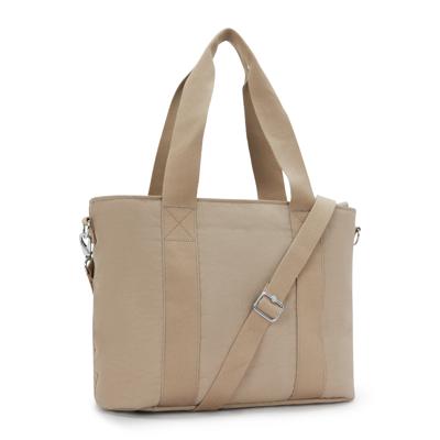 MINTA L, Reiseveske, Soft Taupe