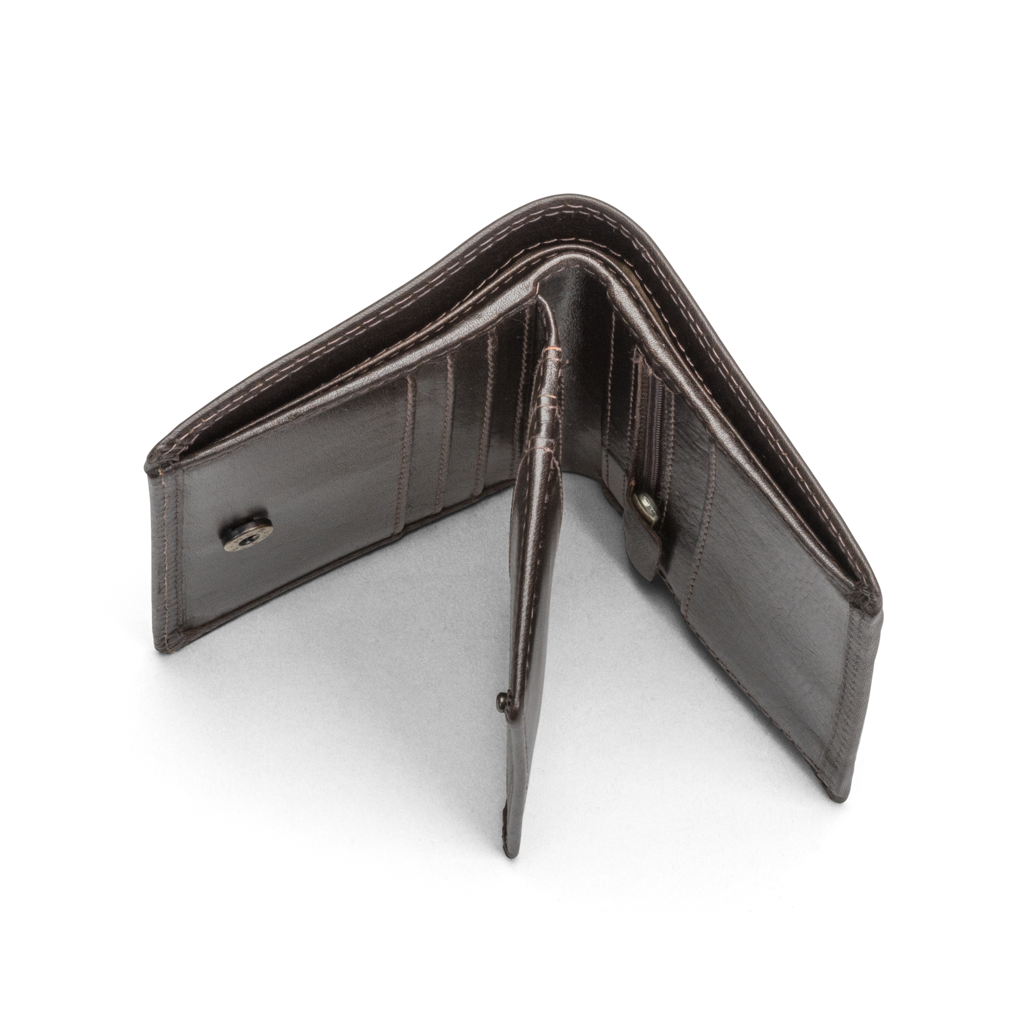 Lommebok | Skinn | Brun | Wallet medium Le Salle