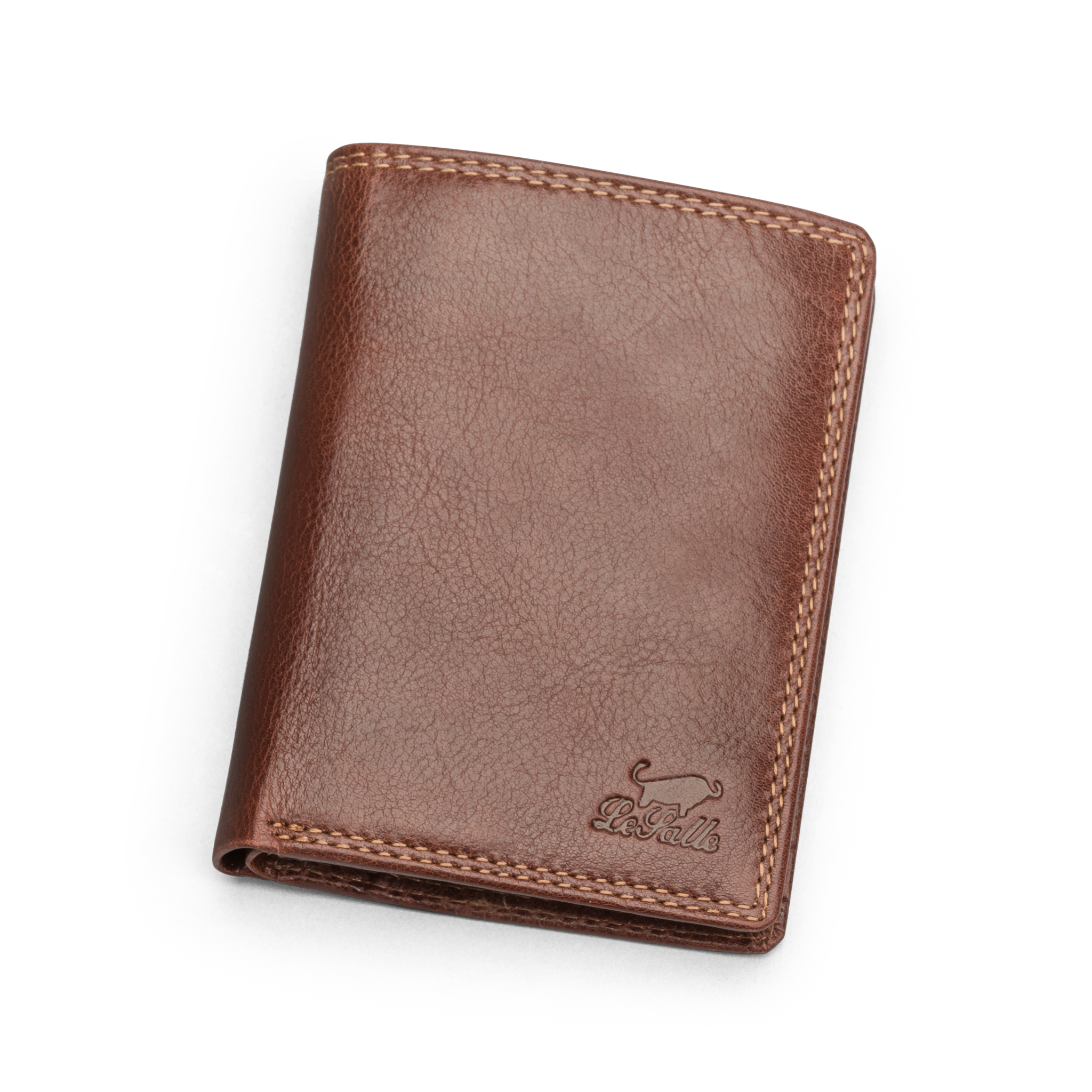 Lommebok | Skinn | Cognac | Wallet medium Le Salle