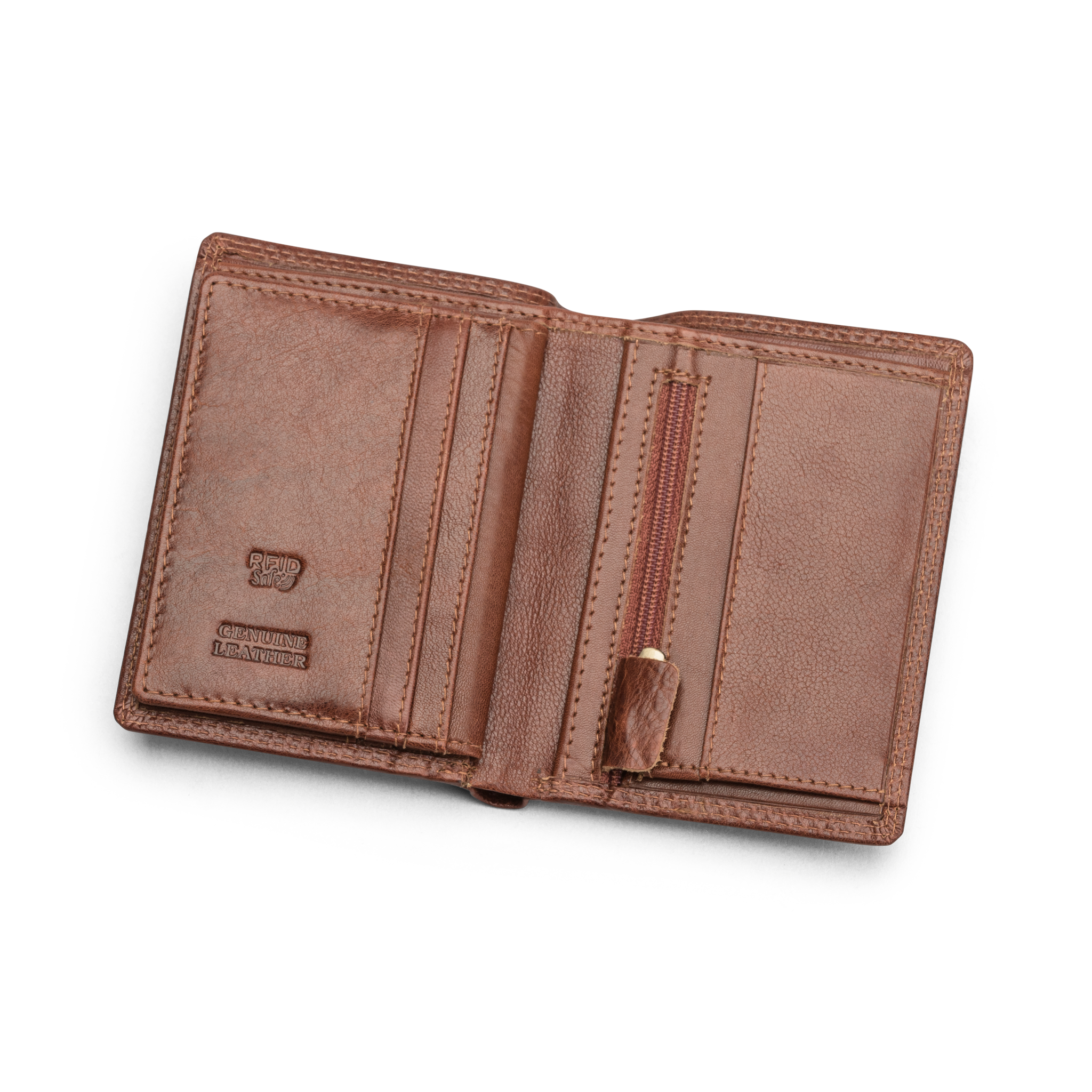 Lommebok | Skinn | Cognac | Wallet medium Le Salle