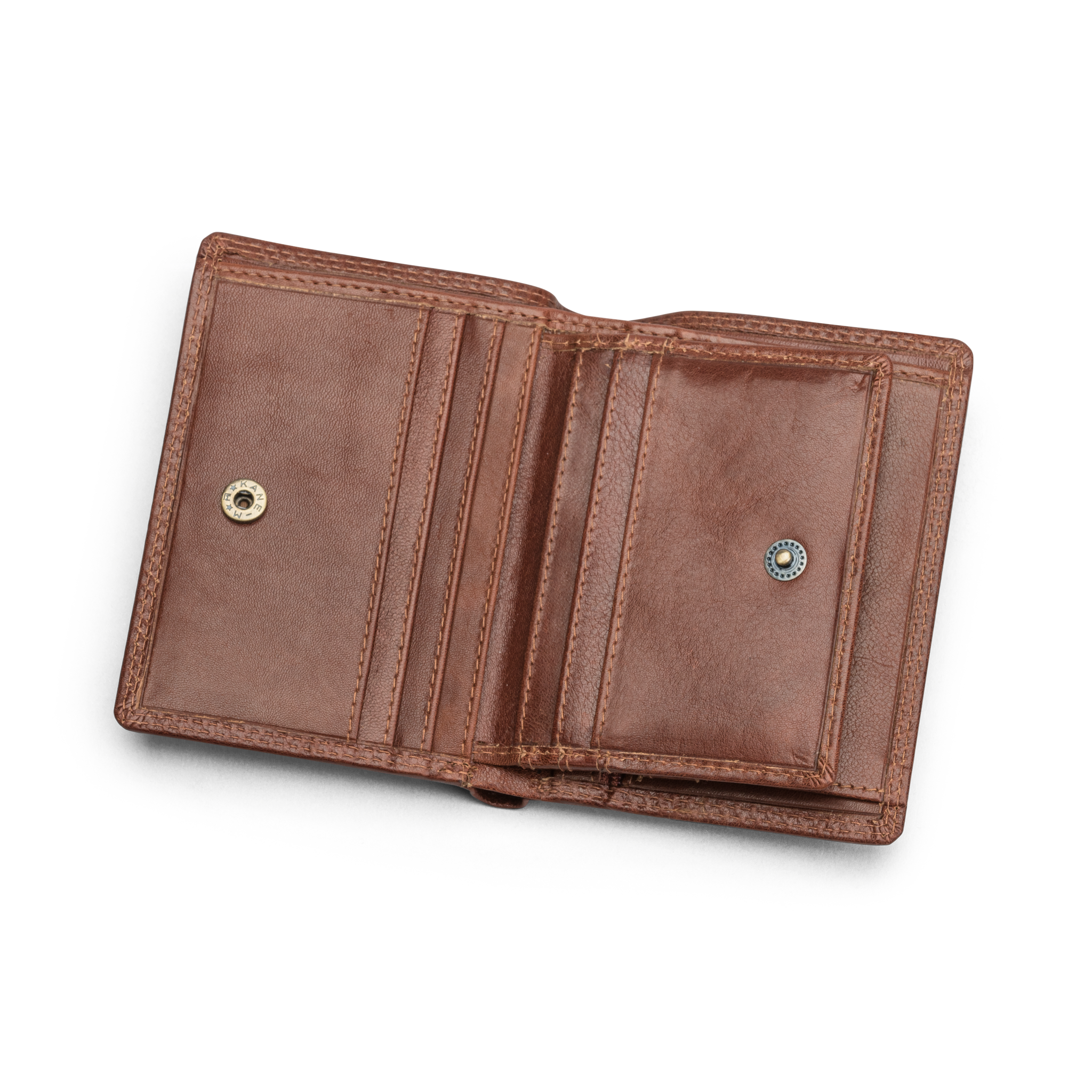 Wallet Medium Lommebok – Cognac, Skinn