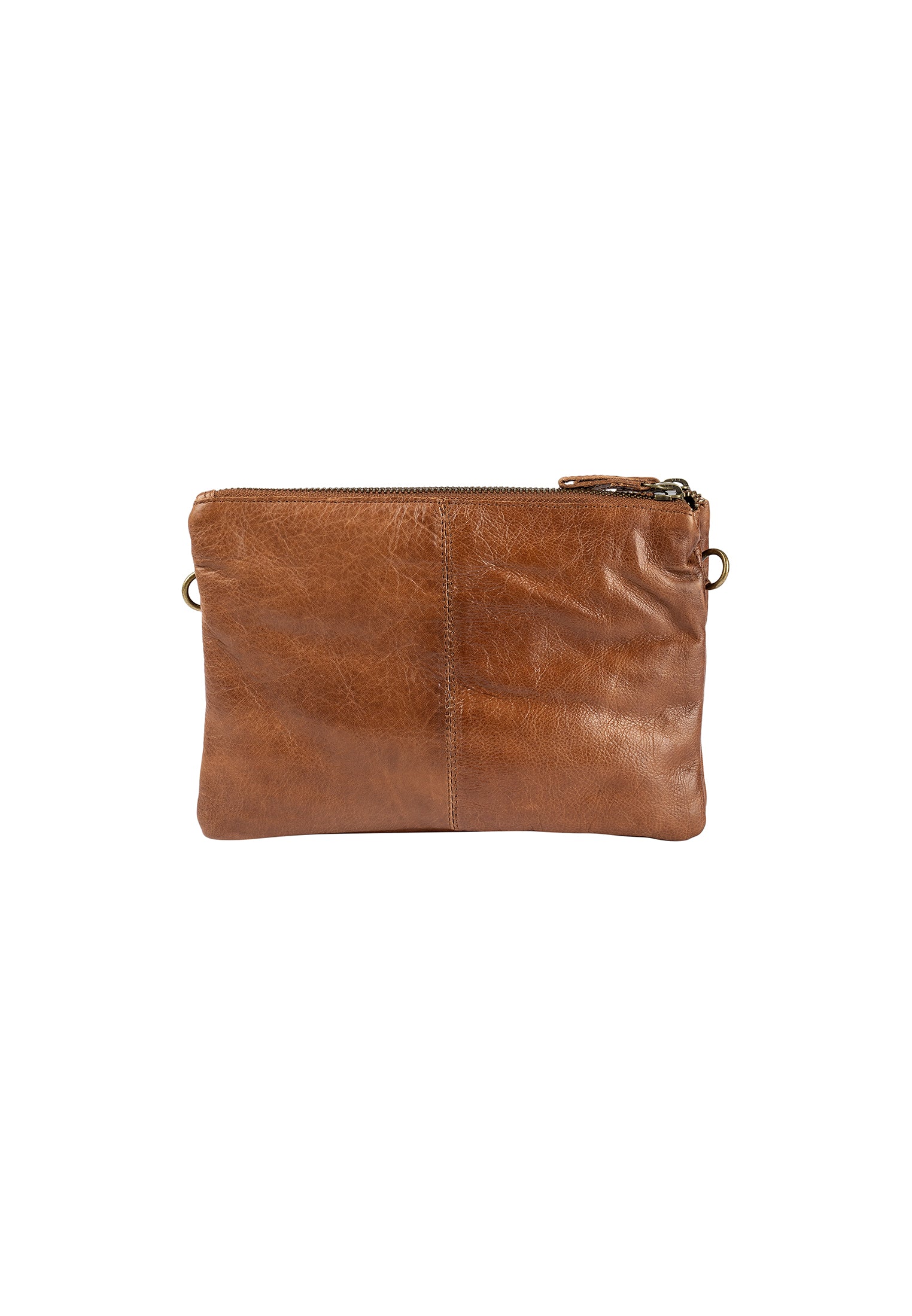 Oslo Urban Walnut liten skinnveske bakside