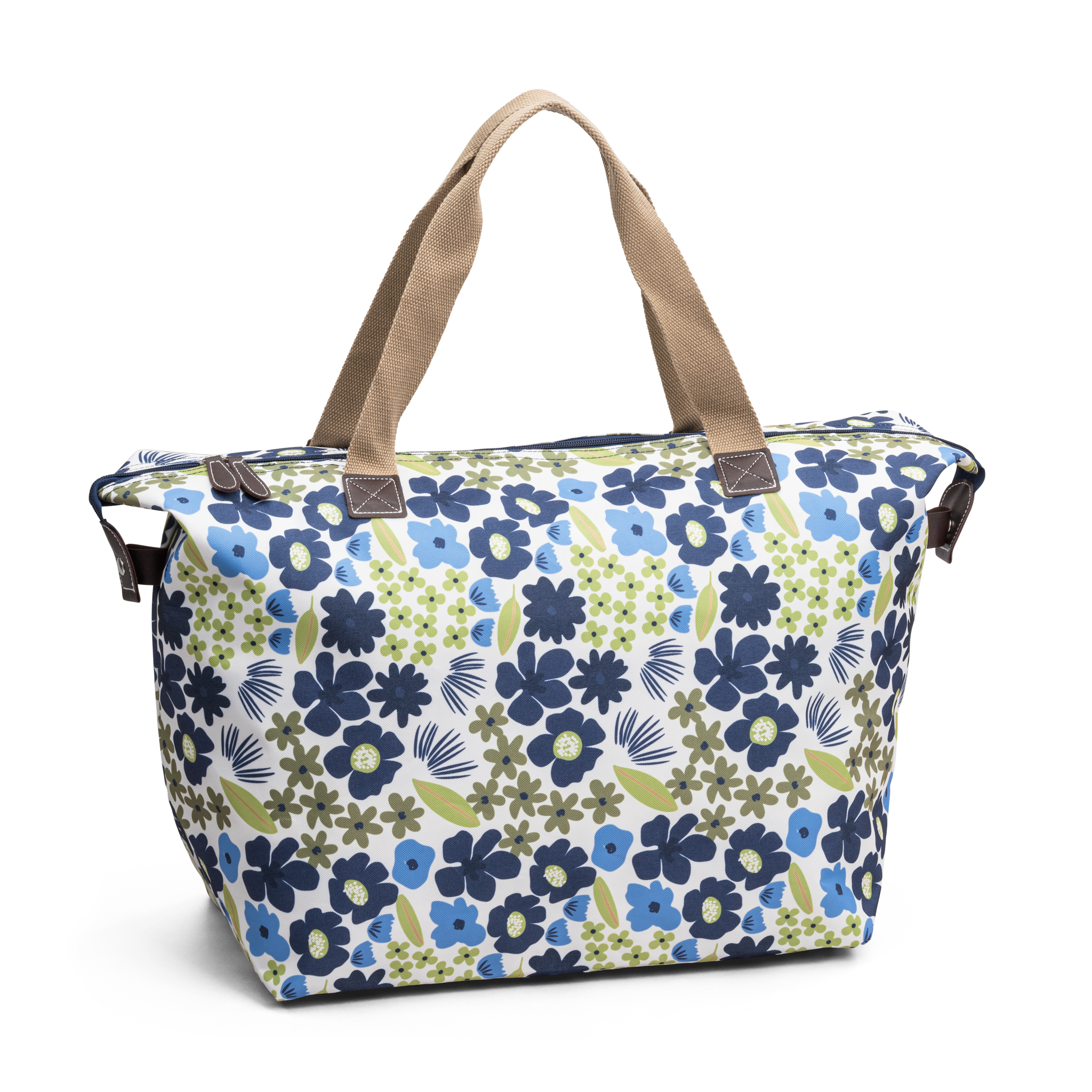 Weekend bag | Romslig Hovedrom | Blomster | To Bærehåndtak | Tina