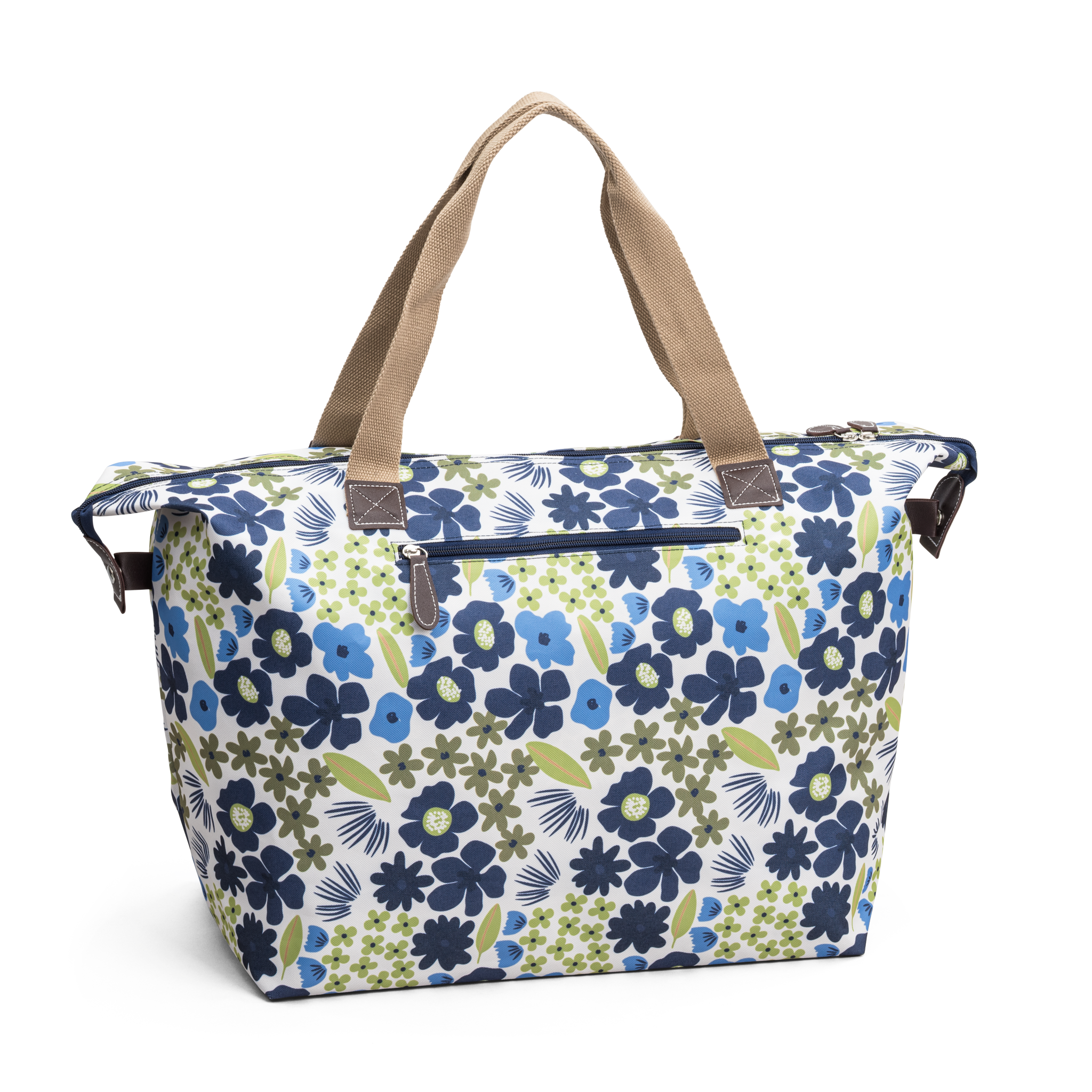 Weekend bag | Romslig Hovedrom | Blomster | To Bærehåndtak | Tina