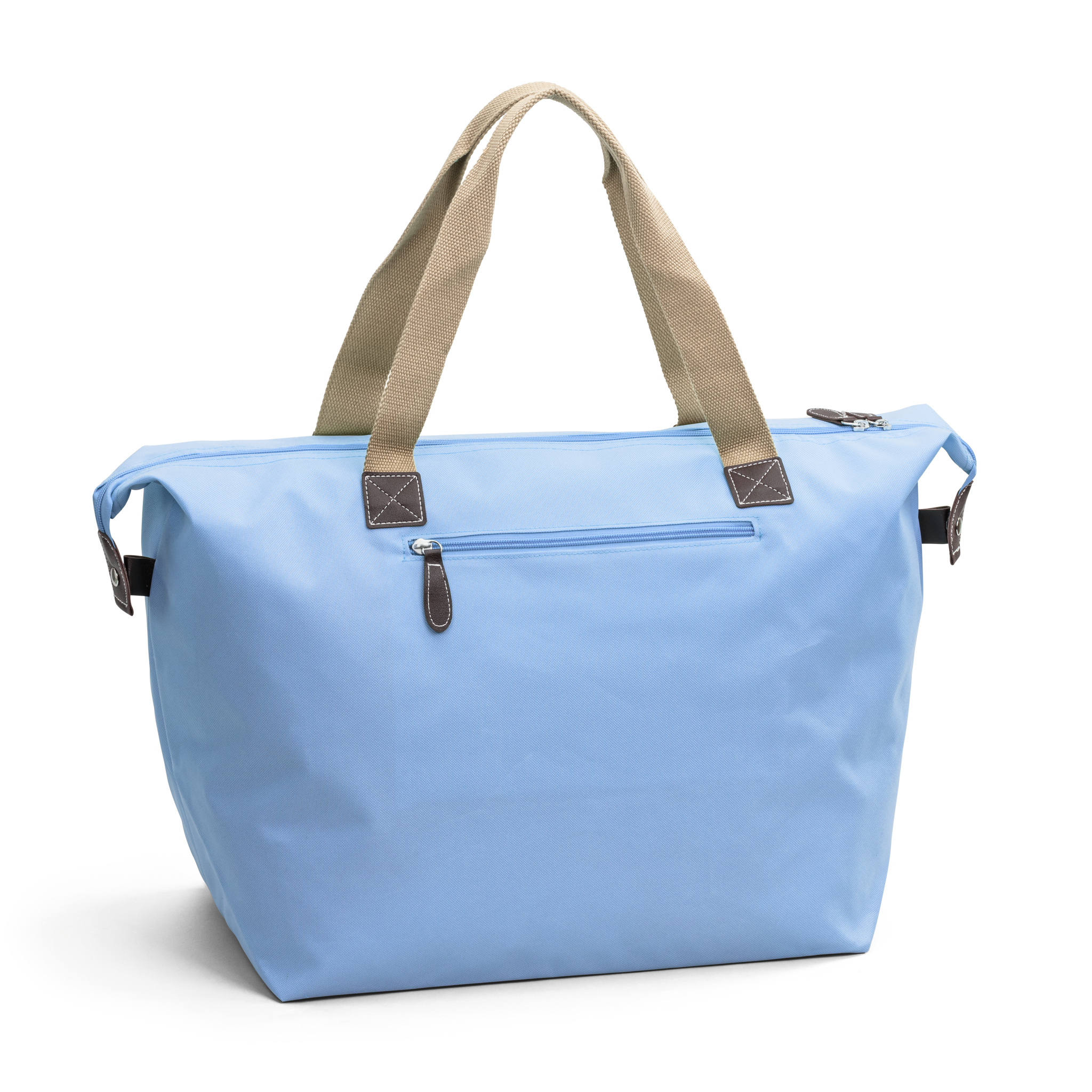 Weekend bag | Romslig Hovedrom | Lys blå | To Bærehåndtak | Tina