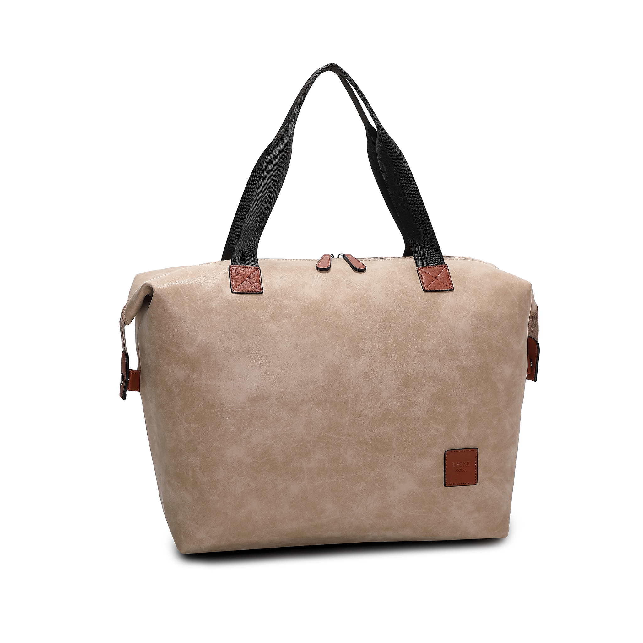 Weekendbag | Beige | Romslig Hovedrom | Kris
