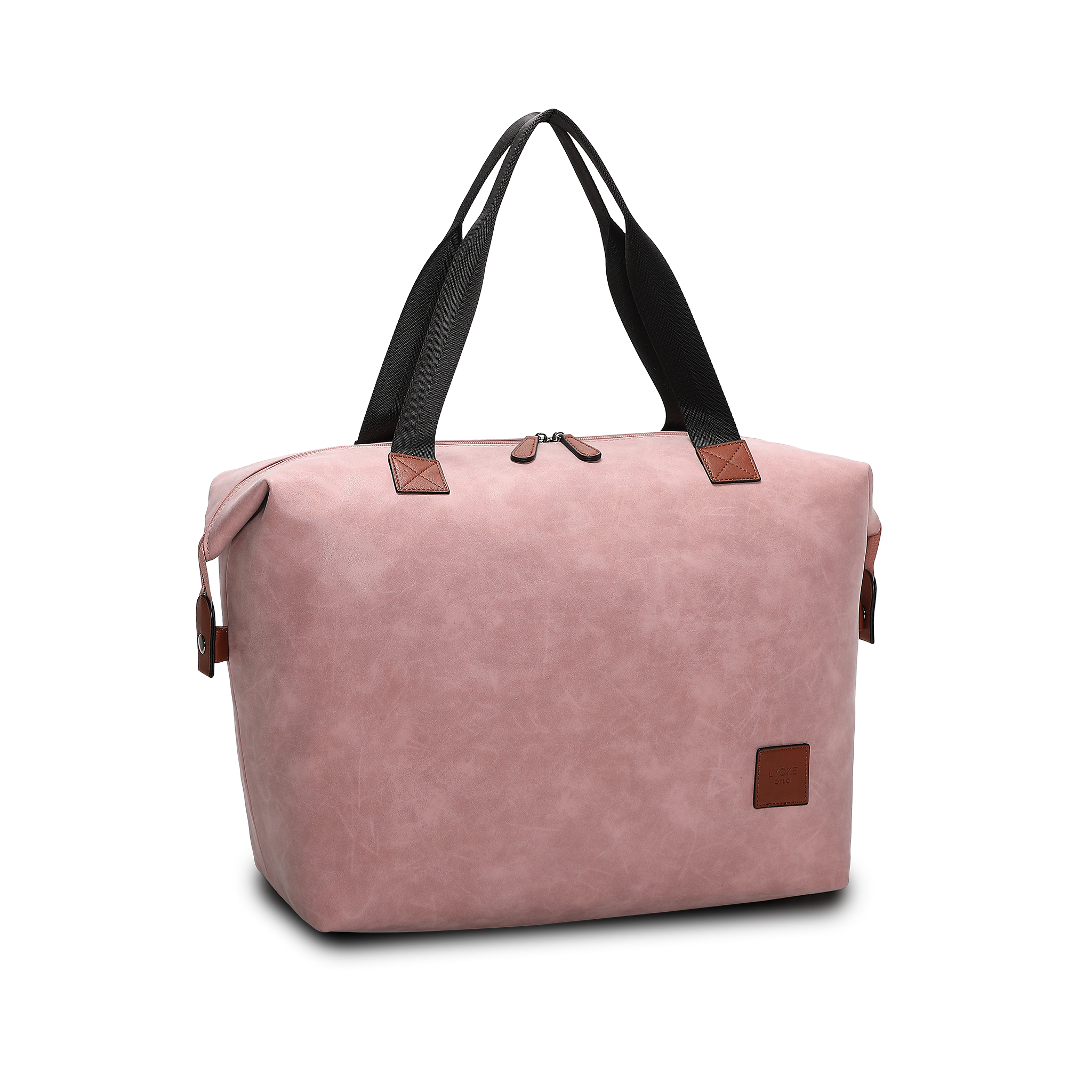 Weekendbag | Lys Rosa | Romslig Hovedrom | Kris