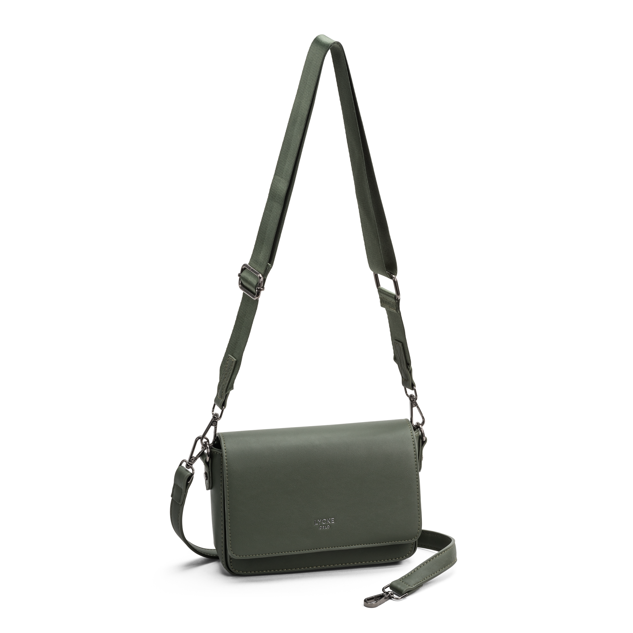 Crossbody | To reimer | Grønn | 8043429 Levanger