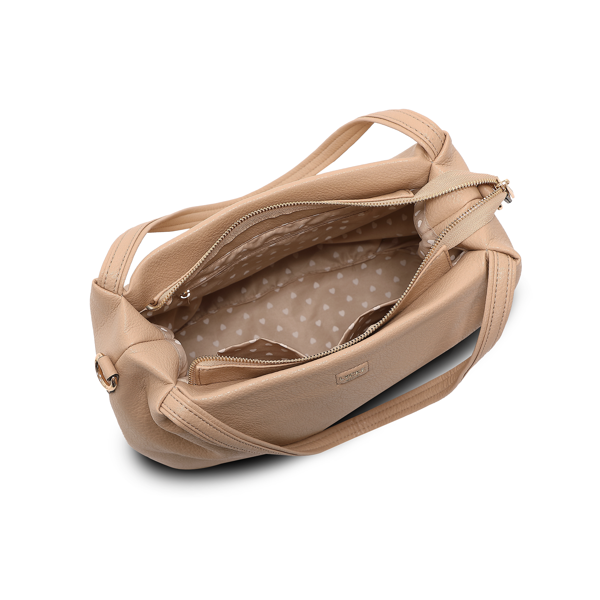 Alma Skulderveske – Camel, Langreim