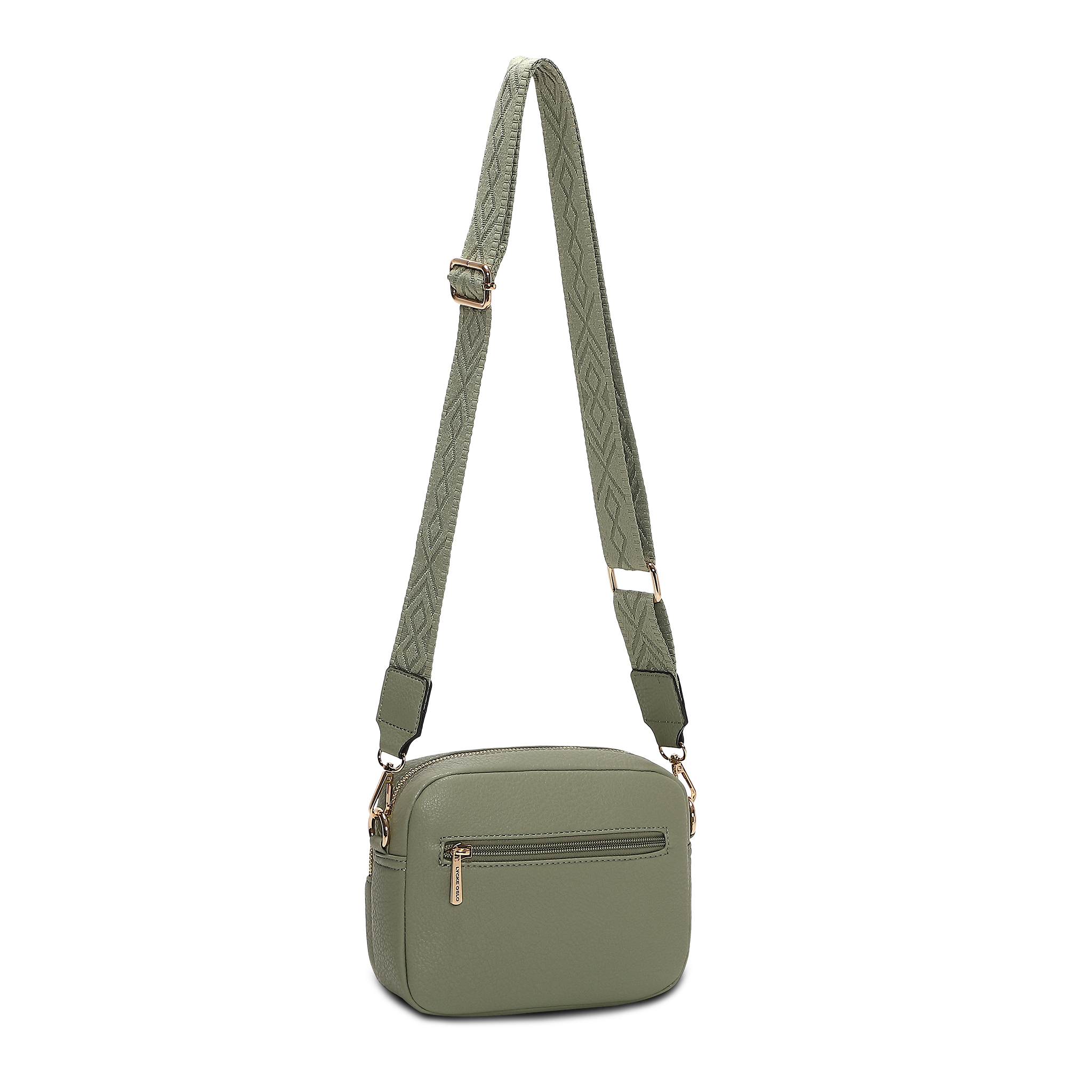 Crossbody veske | Grønn | Utvendig lomme | 8043705 Alma