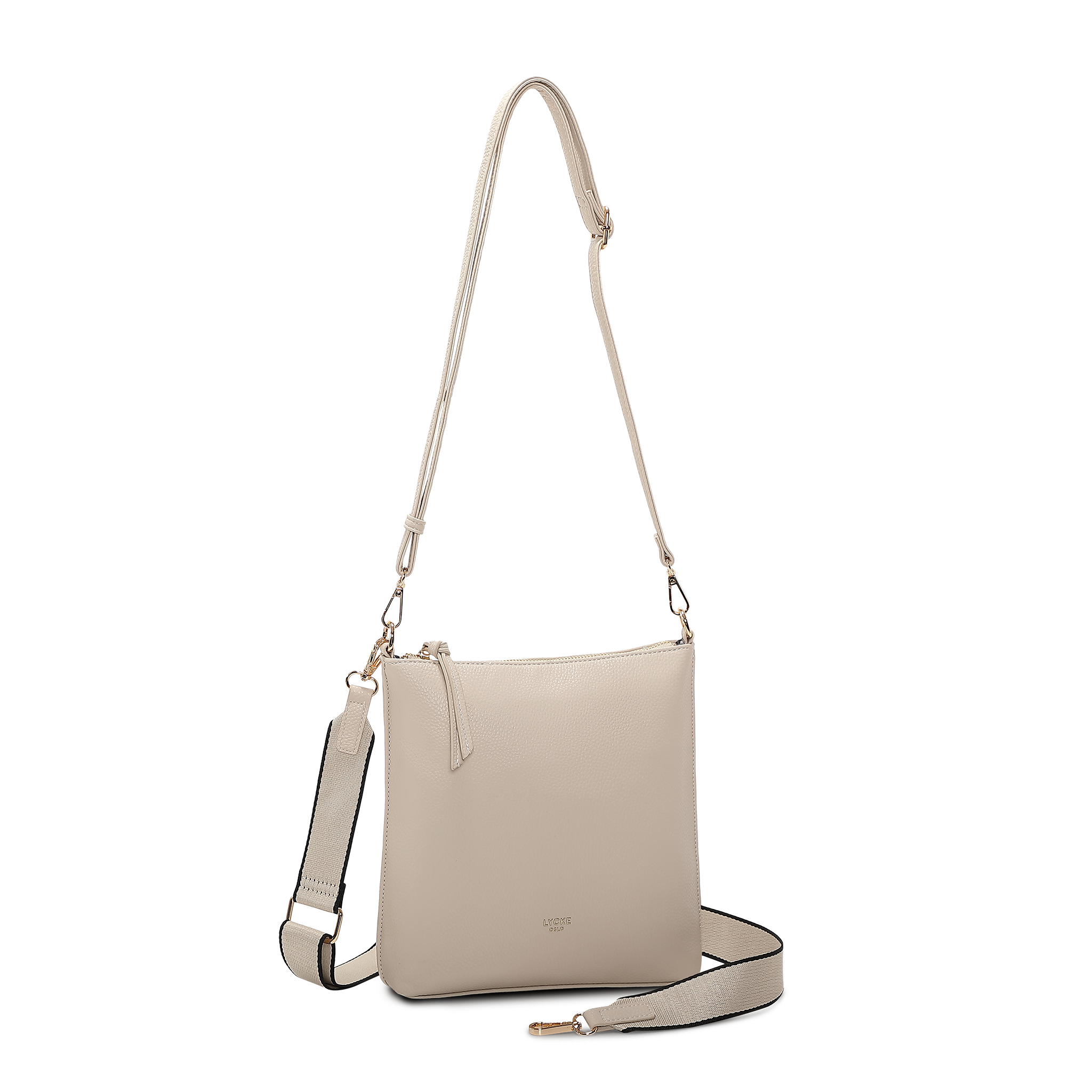 Cross-Body veske | Beige | To reimer | 8051220 Sandnes
