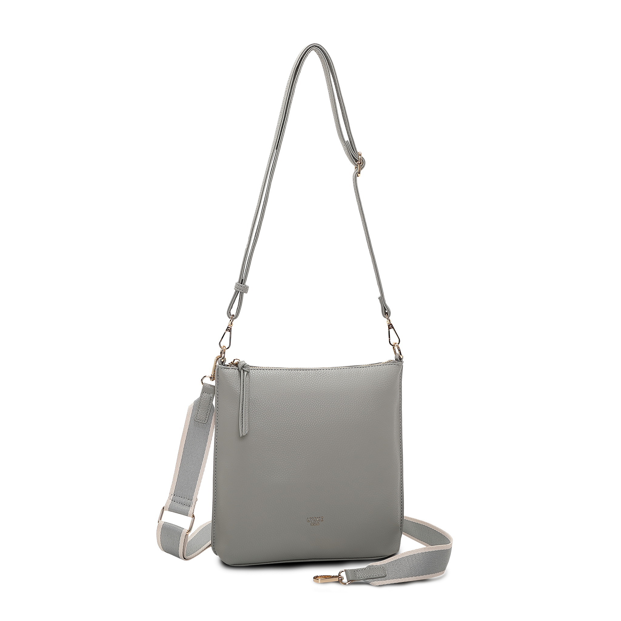 Cross-Body veske | Blå/Grå | To reimer | 8051220 Sandnes